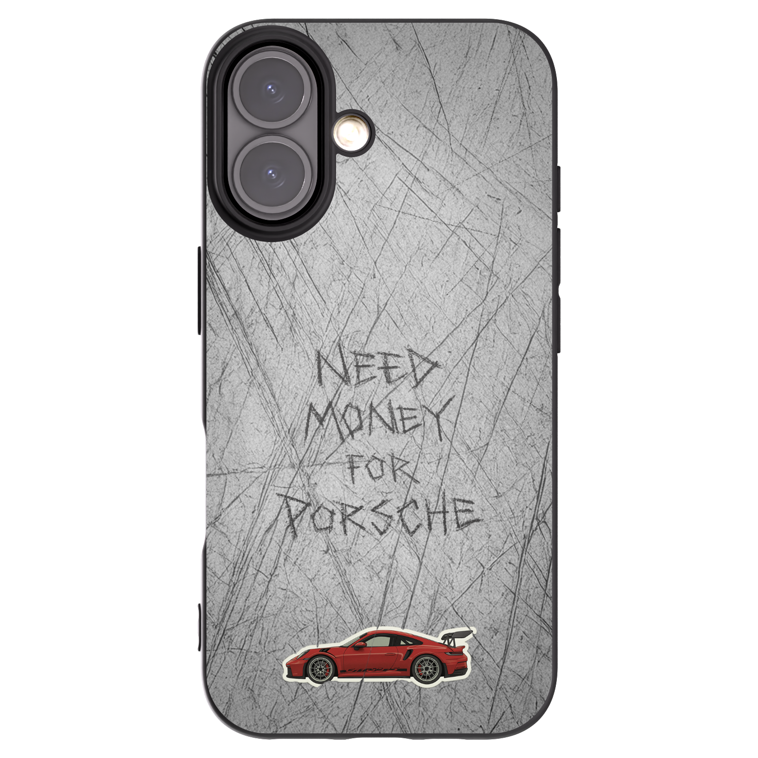 Picasee silikónový čierny obal pre Apple iPhone 16 - Garage Scratch