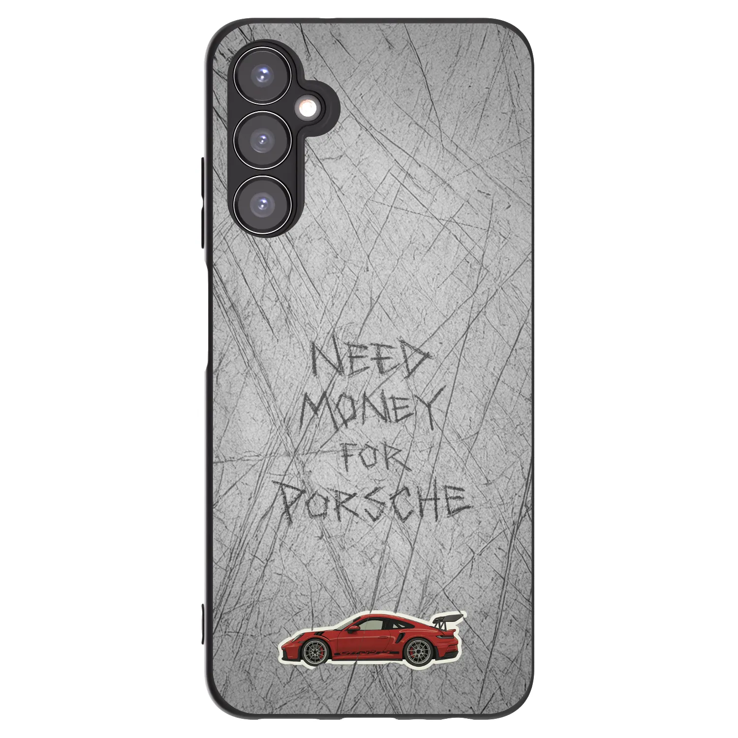 Picasee silikónový čierny obal pre Samsung Galaxy A05s A057G - Garage Scratch