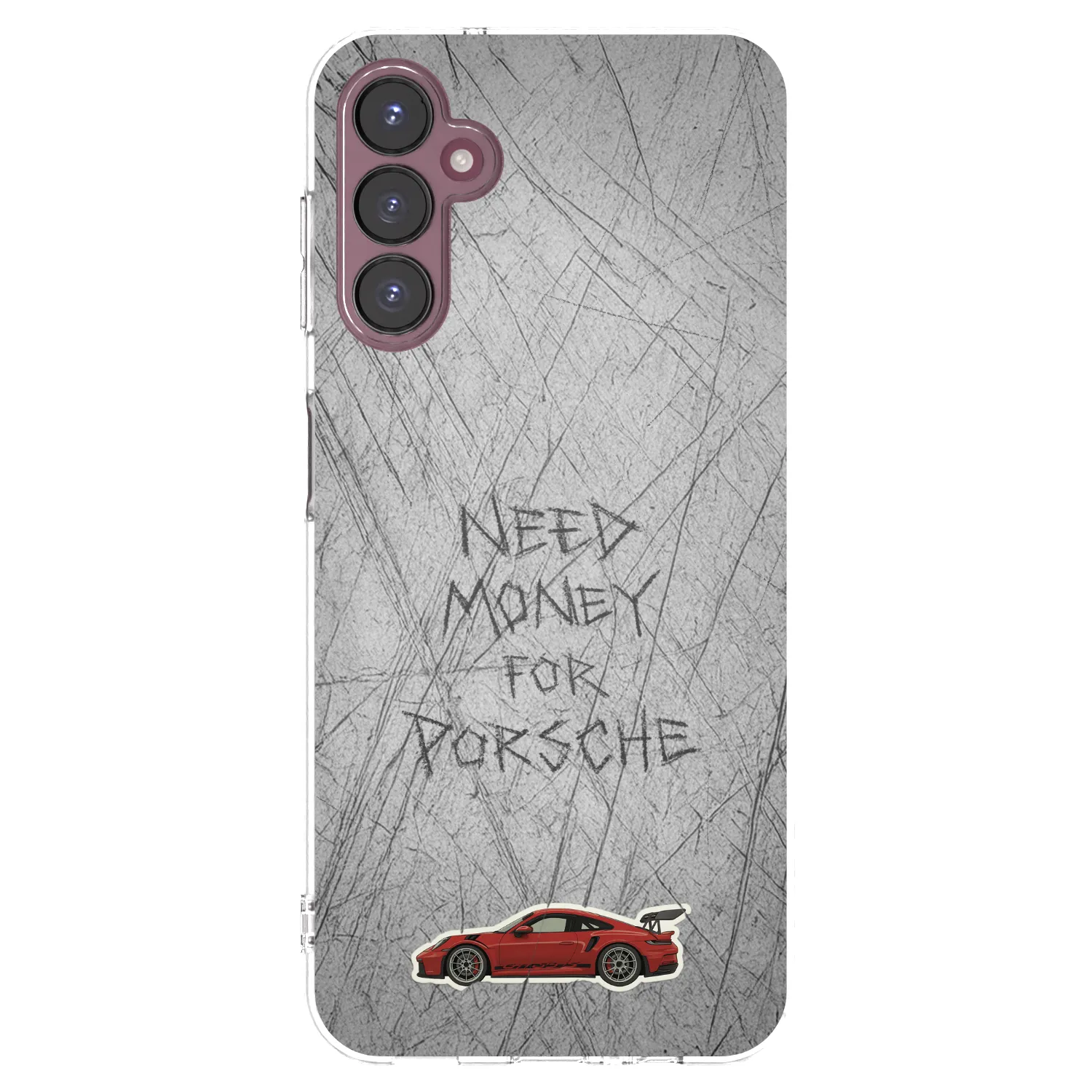 Picasee silikónový prehľadný obal pre Samsung Galaxy A05s A057G - Garage Scratch