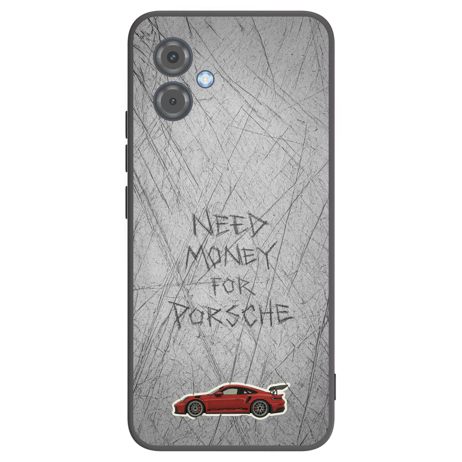 Picasee silikónový čierny obal pre Motorola Moto G14 - Garage Scratch