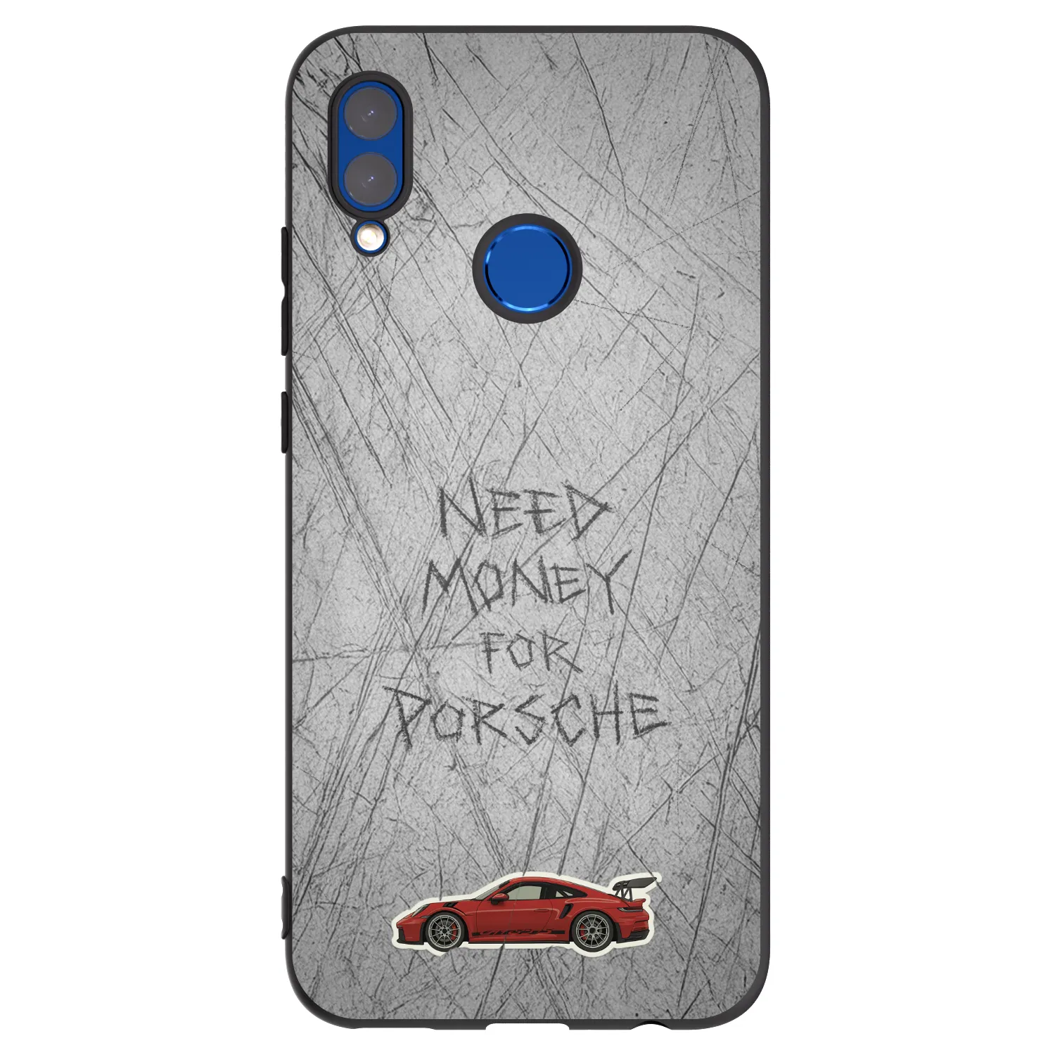 Picasee silikónový čierny obal pre Huawei P Smart 2019 - Garage Scratch