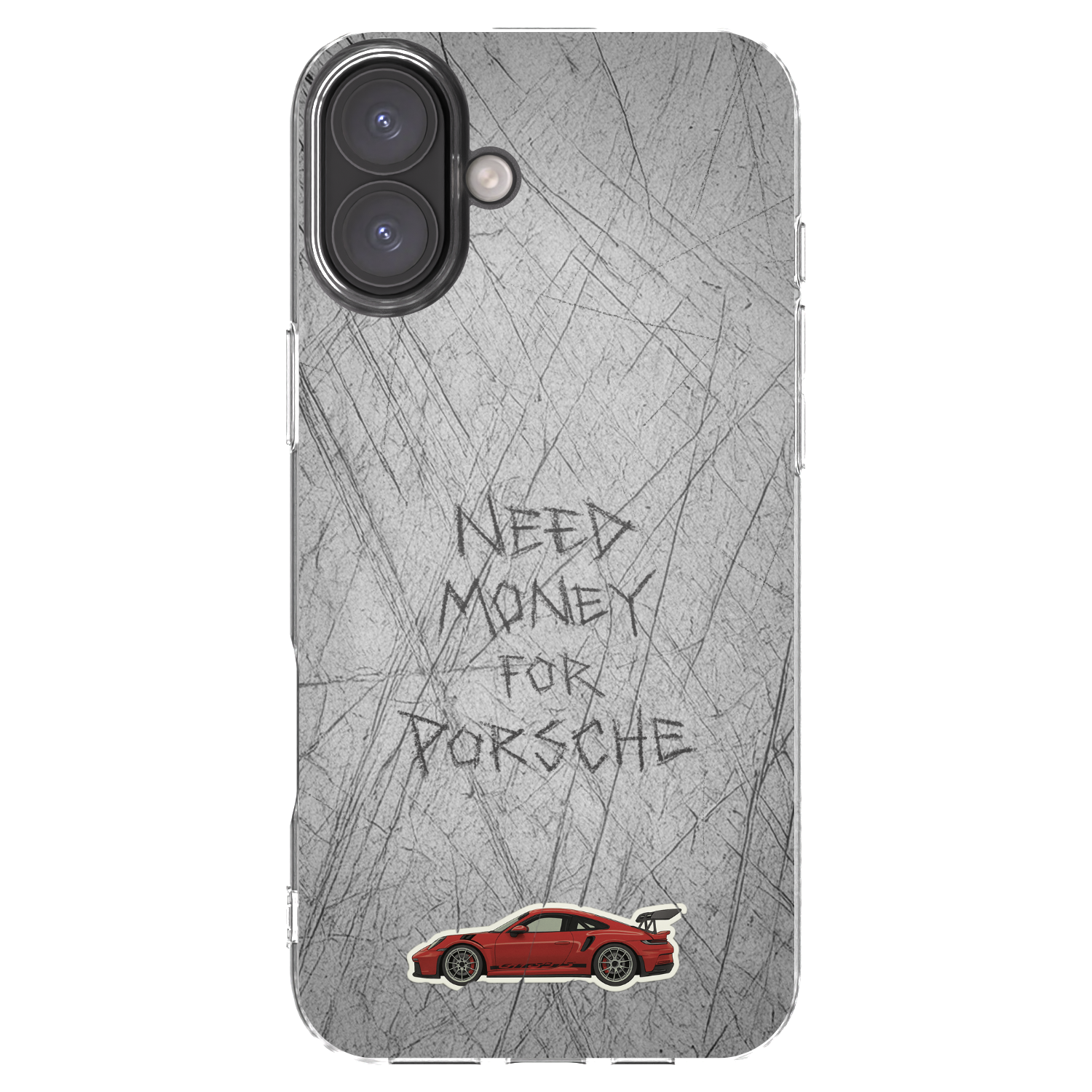 Picasee silikónový prehľadný obal pre Apple iPhone 16 Plus - Garage Scratch