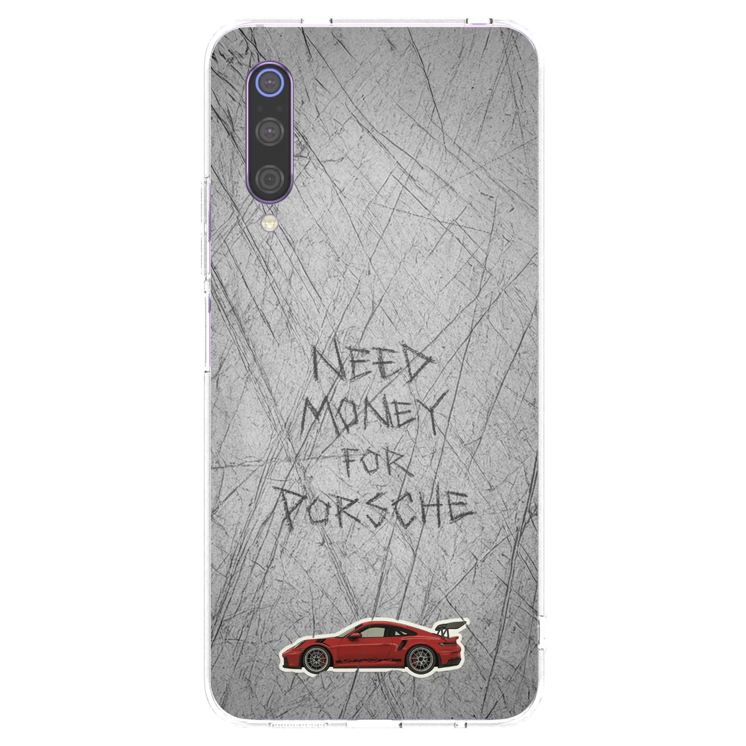Picasee silikónový prehľadný obal pre Xiaomi Mi 9 - Garage Scratch