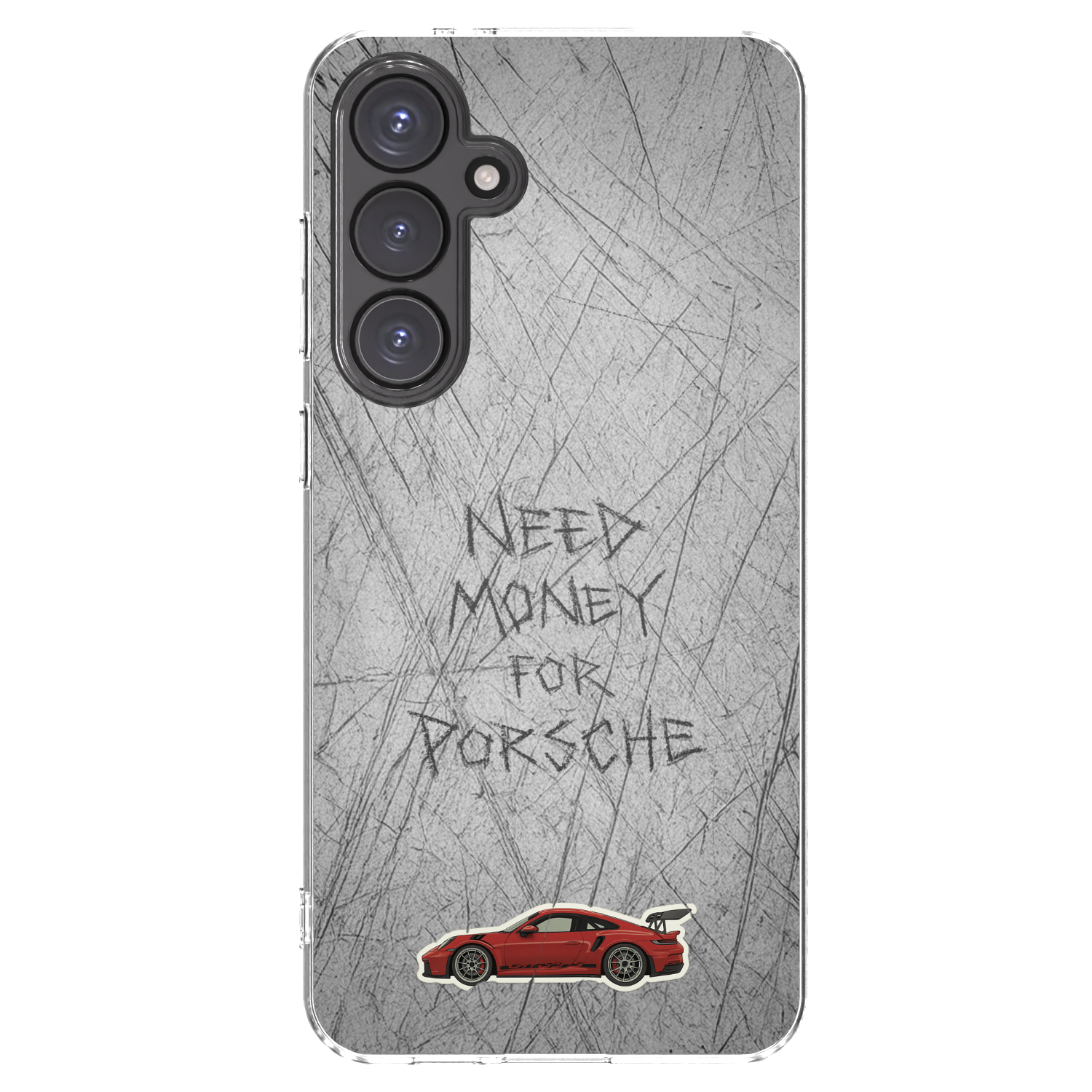 Picasee silikónový prehľadný obal pre Samsung Galaxy S24 FE S721B - Garage Scratch