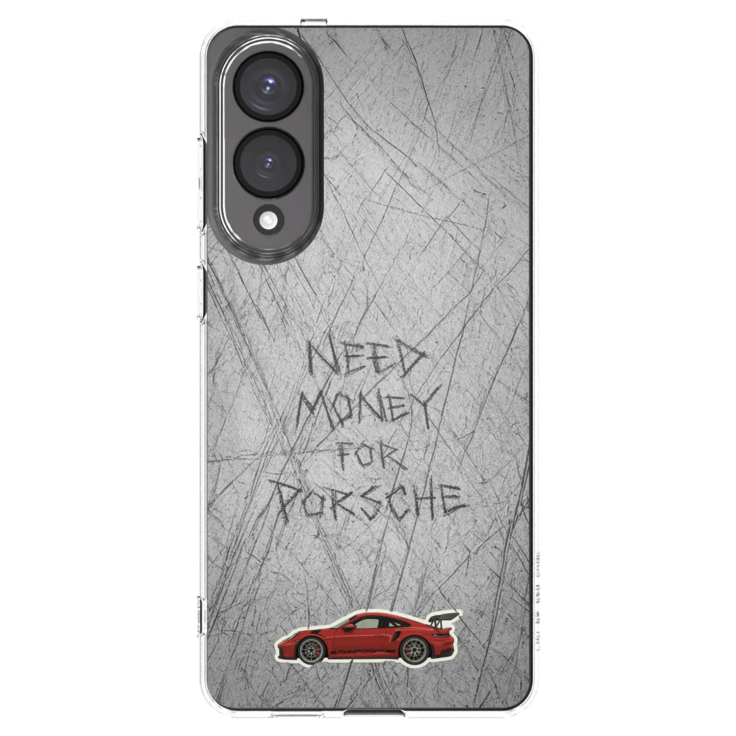 Silikónový prehľadný obal pre Samsung Galaxy S25 Edge 5G - Garage Scratch