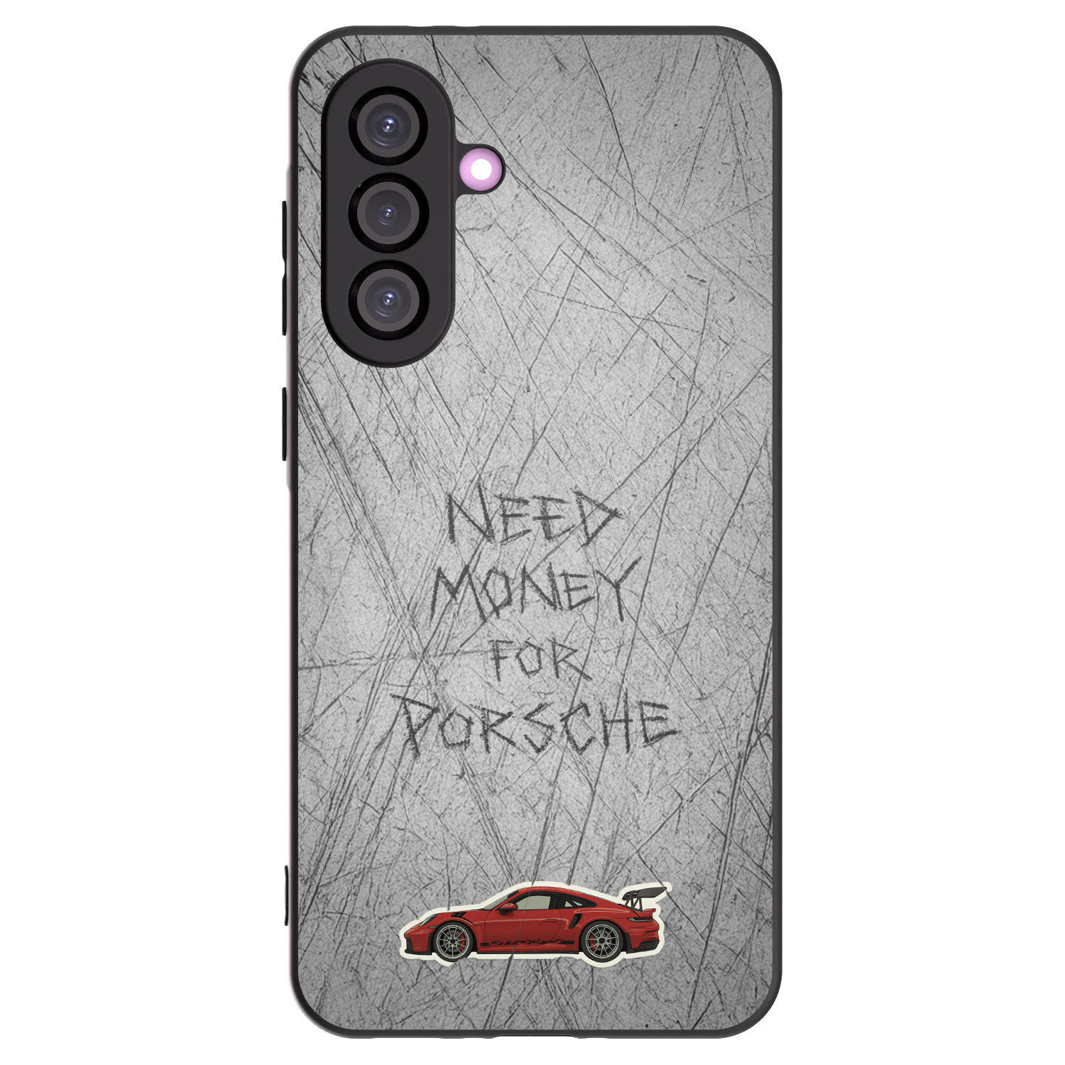 Picasee silikónový čierny obal pre Samsung Galaxy A36 5G - Garage Scratch