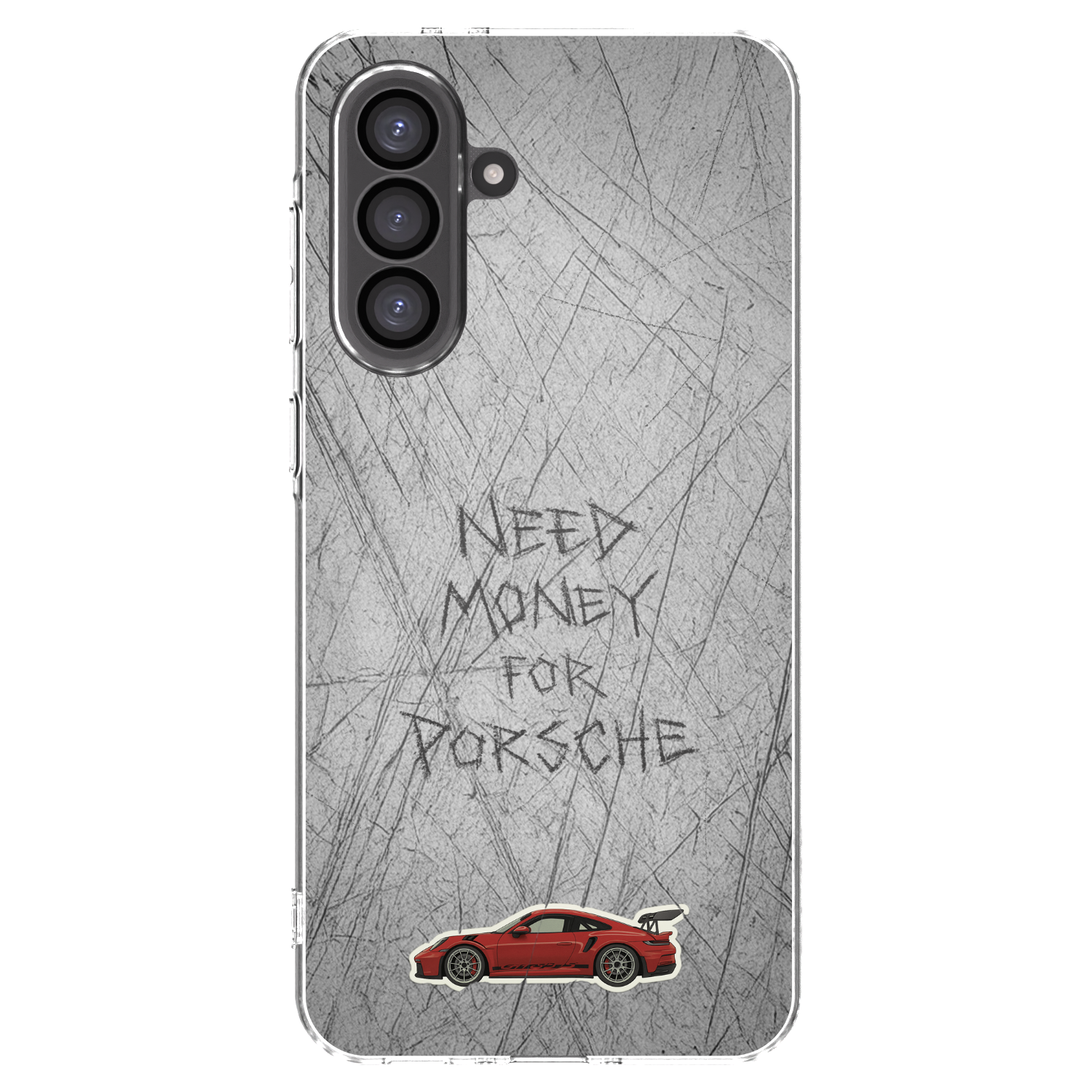 Picasee silikónový prehľadný obal pre Samsung Galaxy A36 5G - Garage Scratch