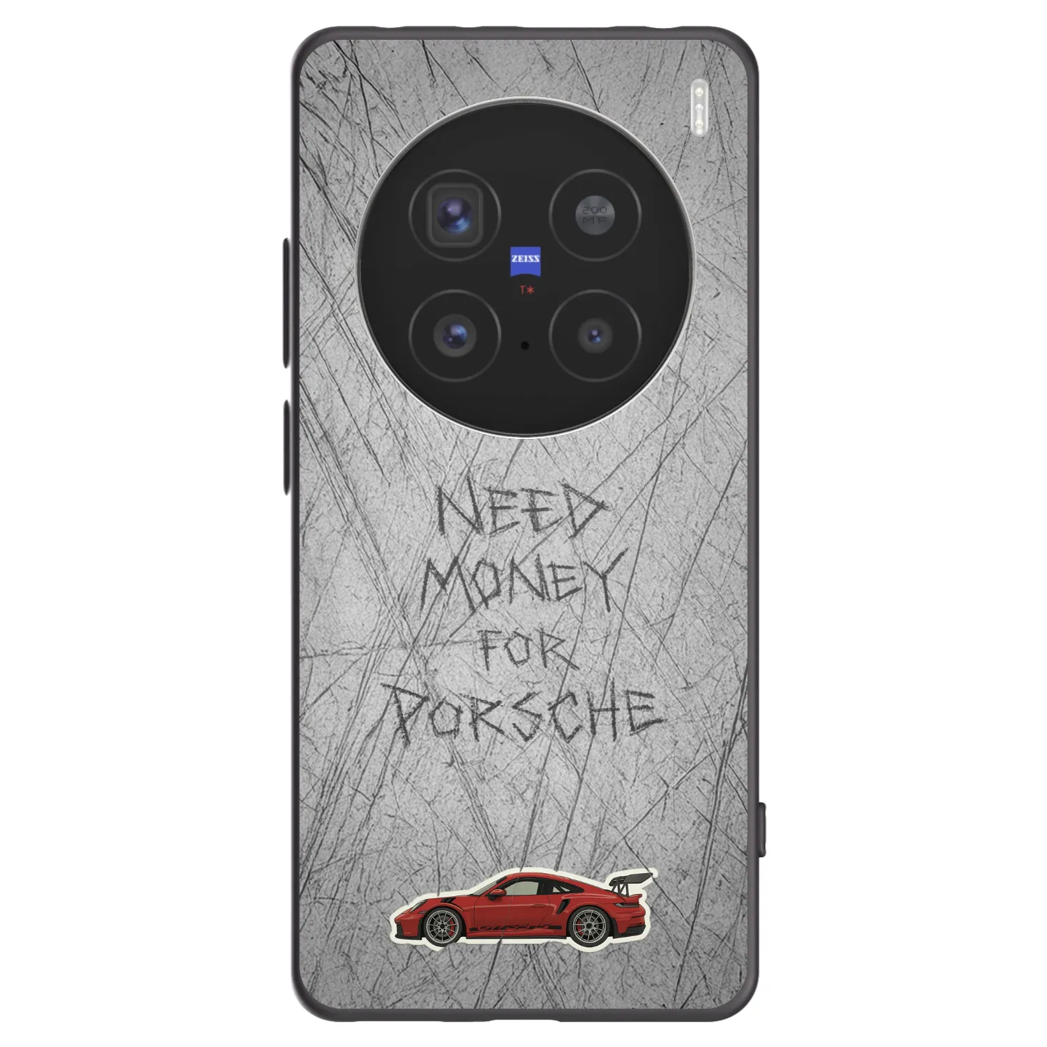 Picasee silikónový čierny obal pre Vivo X200 Pro - Garage Scratch