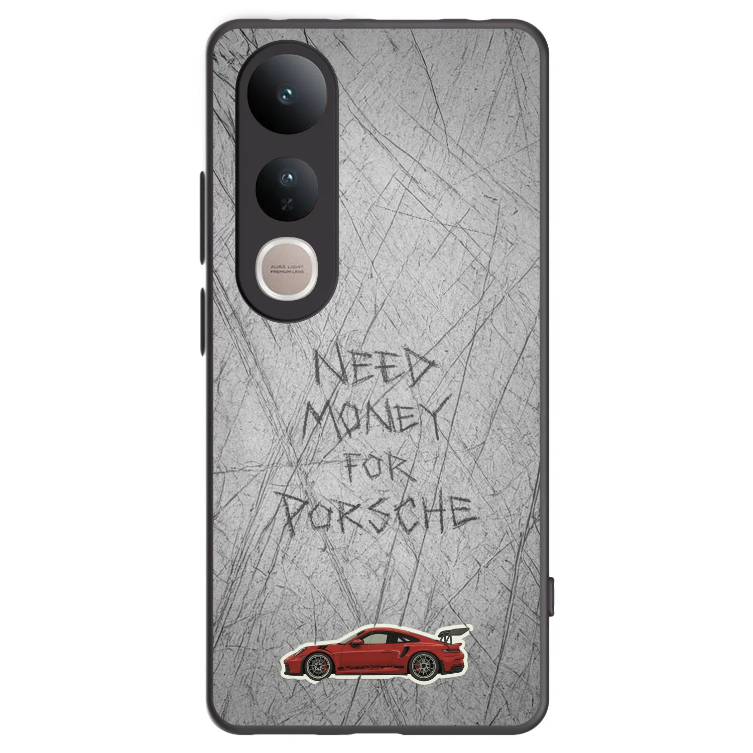 Picasee silikónový čierny obal pre Vivo V50 Lite 5G - Garage Scratch