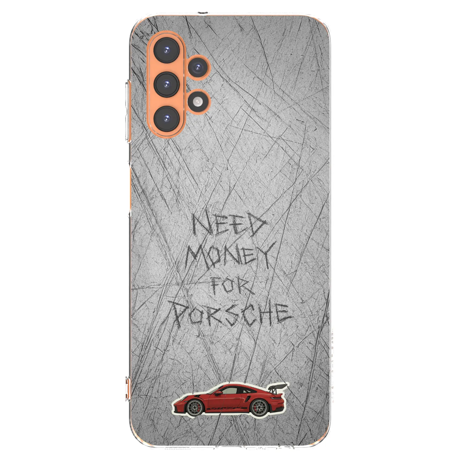 Picasee silikónový prehľadný obal pre Samsung Galaxy A13 5G - Garage Scratch