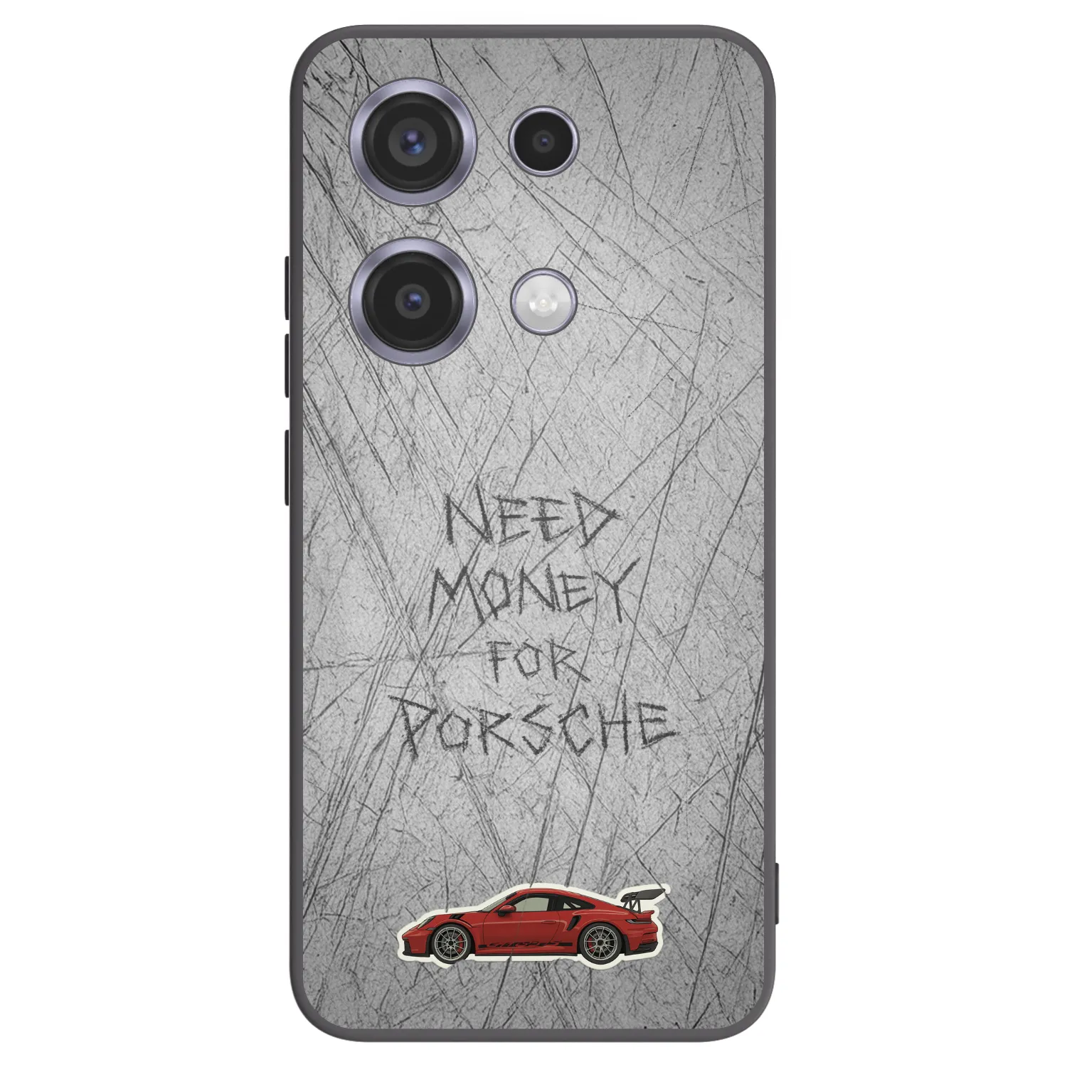 Picasee silikónový čierny obal pre Xiaomi Redmi Note 14S - Garage Scratch