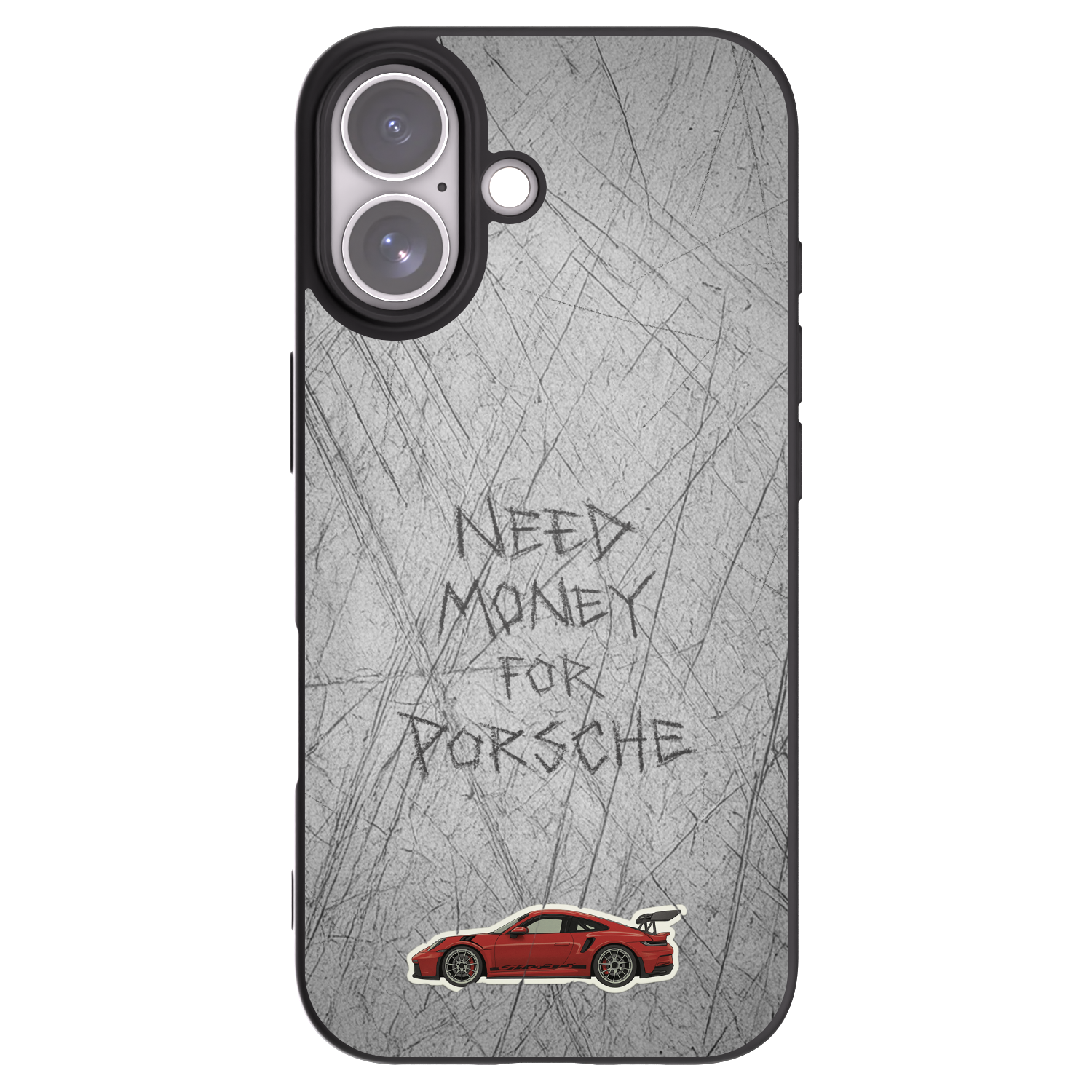Picasee silikónový čierny obal pre Apple iPhone 17 - Garage Scratch