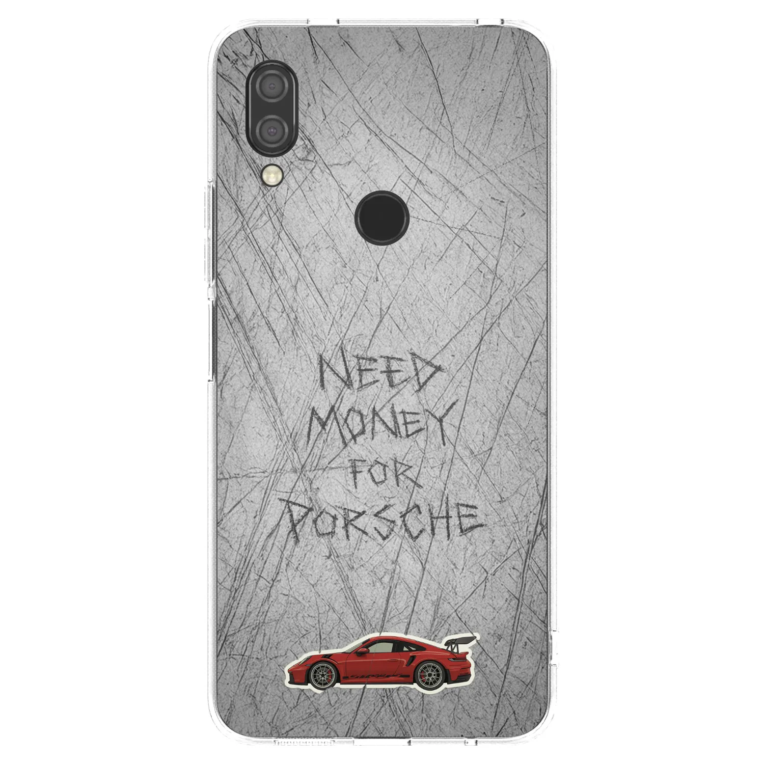 Picasee silikónový prehľadný obal pre Xiaomi Redmi 7 - Garage Scratch