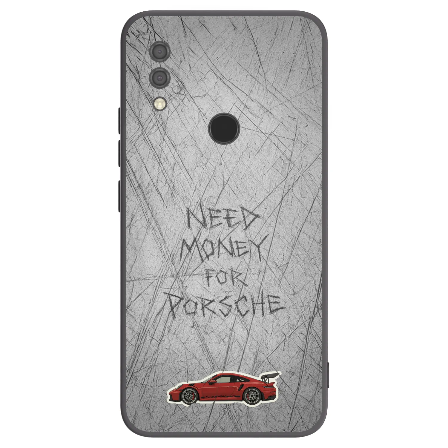 Picasee silikónový čierny obal pre Xiaomi Redmi 7 - Garage Scratch