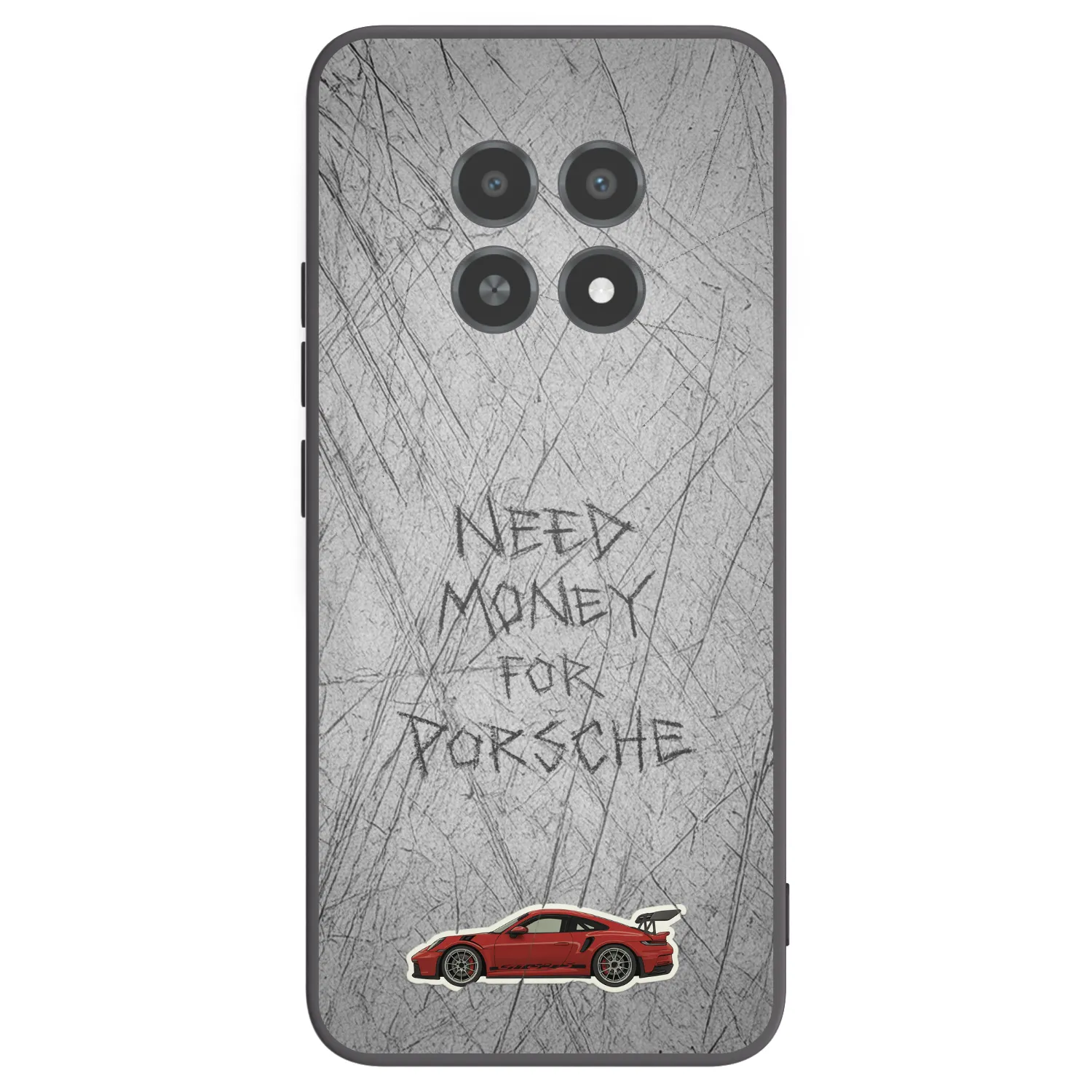 Picasee silikónový čierny obal pre Realme 12X - Garage Scratch