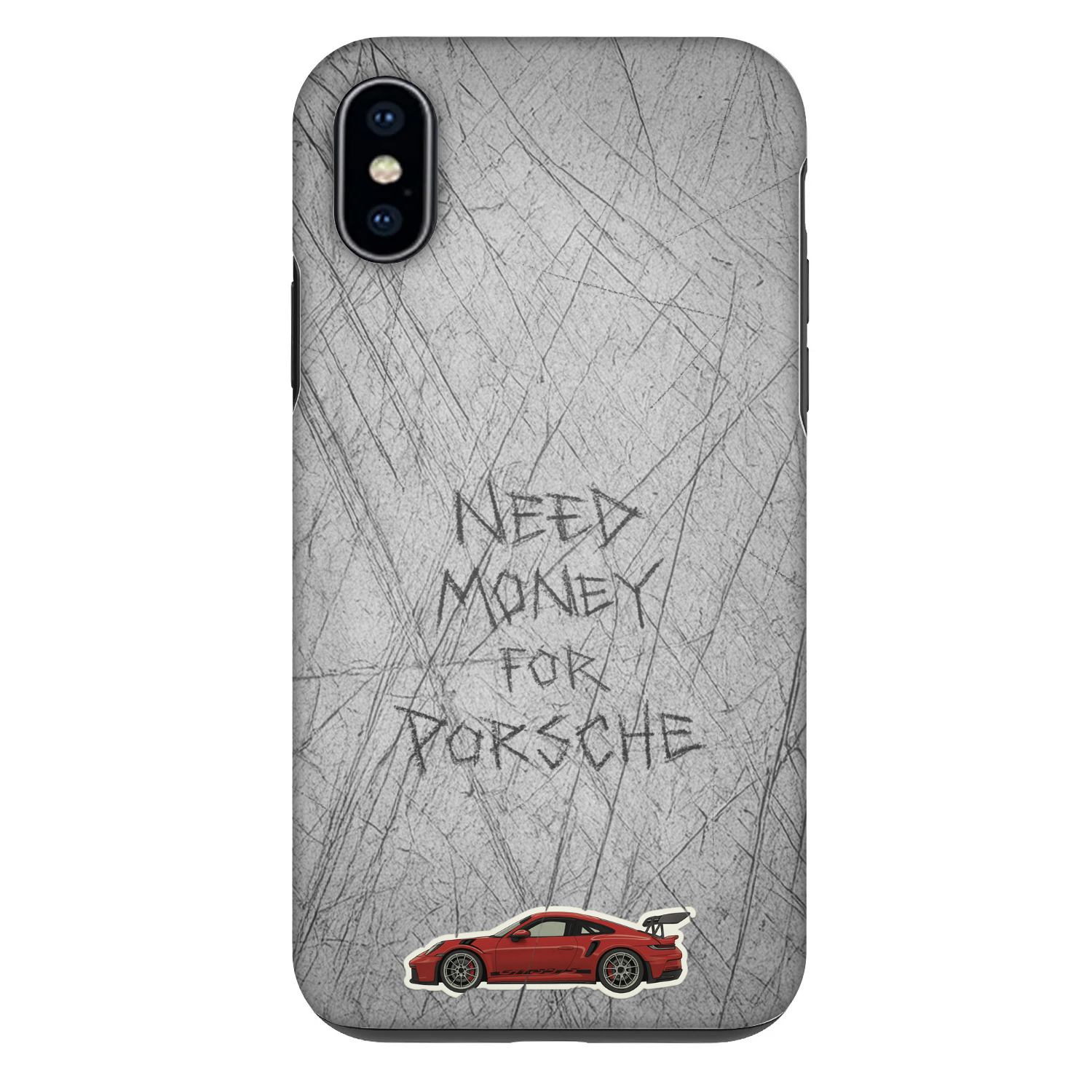 Picasee Fashion Case pre Apple iPhone X/XS - Garage Scratch