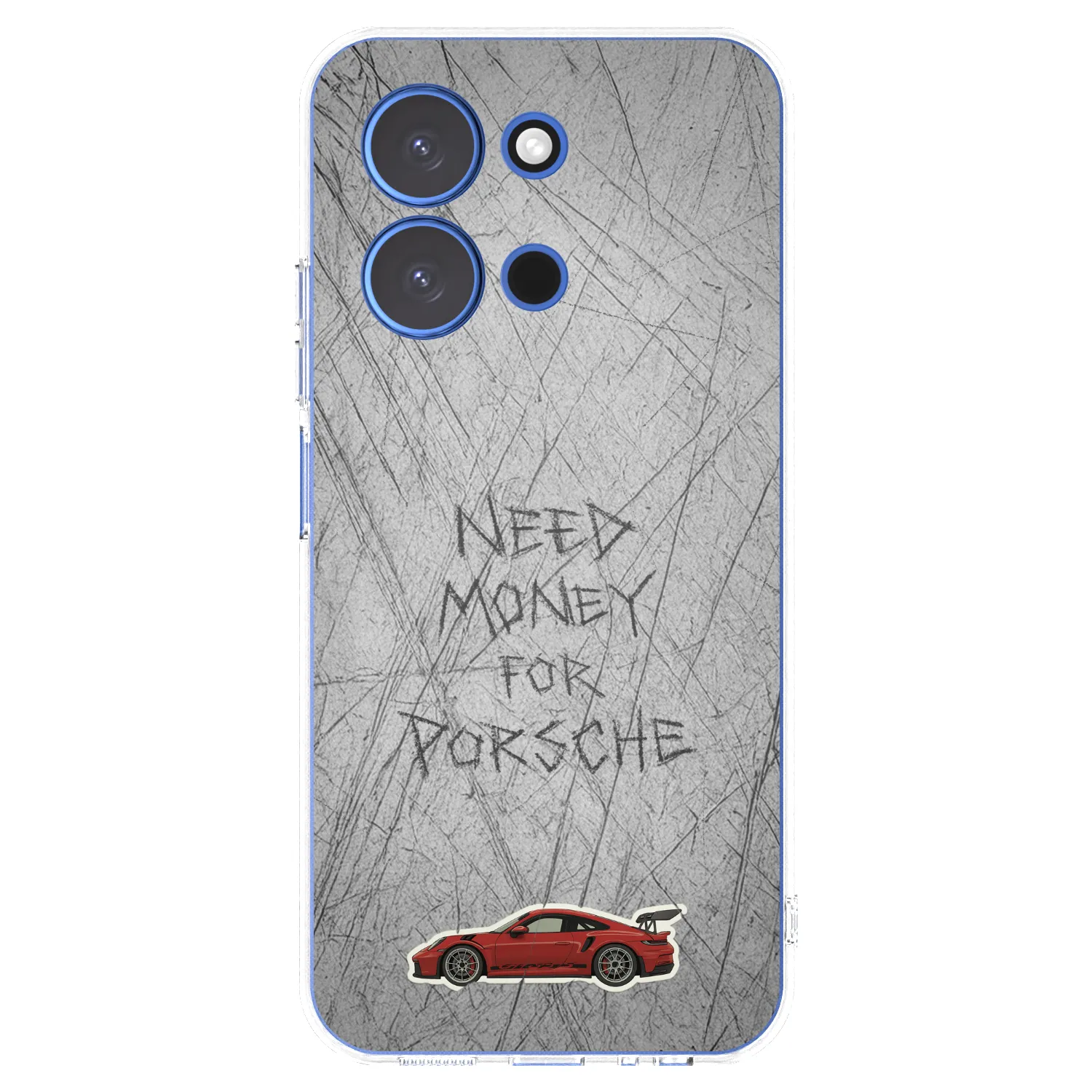 Picasee silikónový prehľadný obal pre Xiaomi Redmi 15C 4G - Garage Scratch