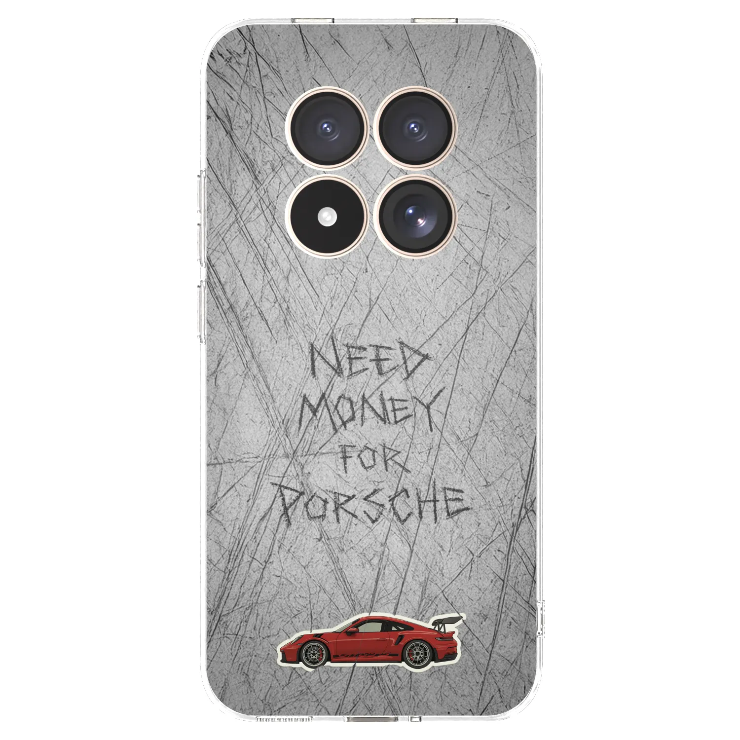 Picasee silikónový prehľadný obal pre Xiaomi Redmi Note 15 Pro 4G - Garage Scratch