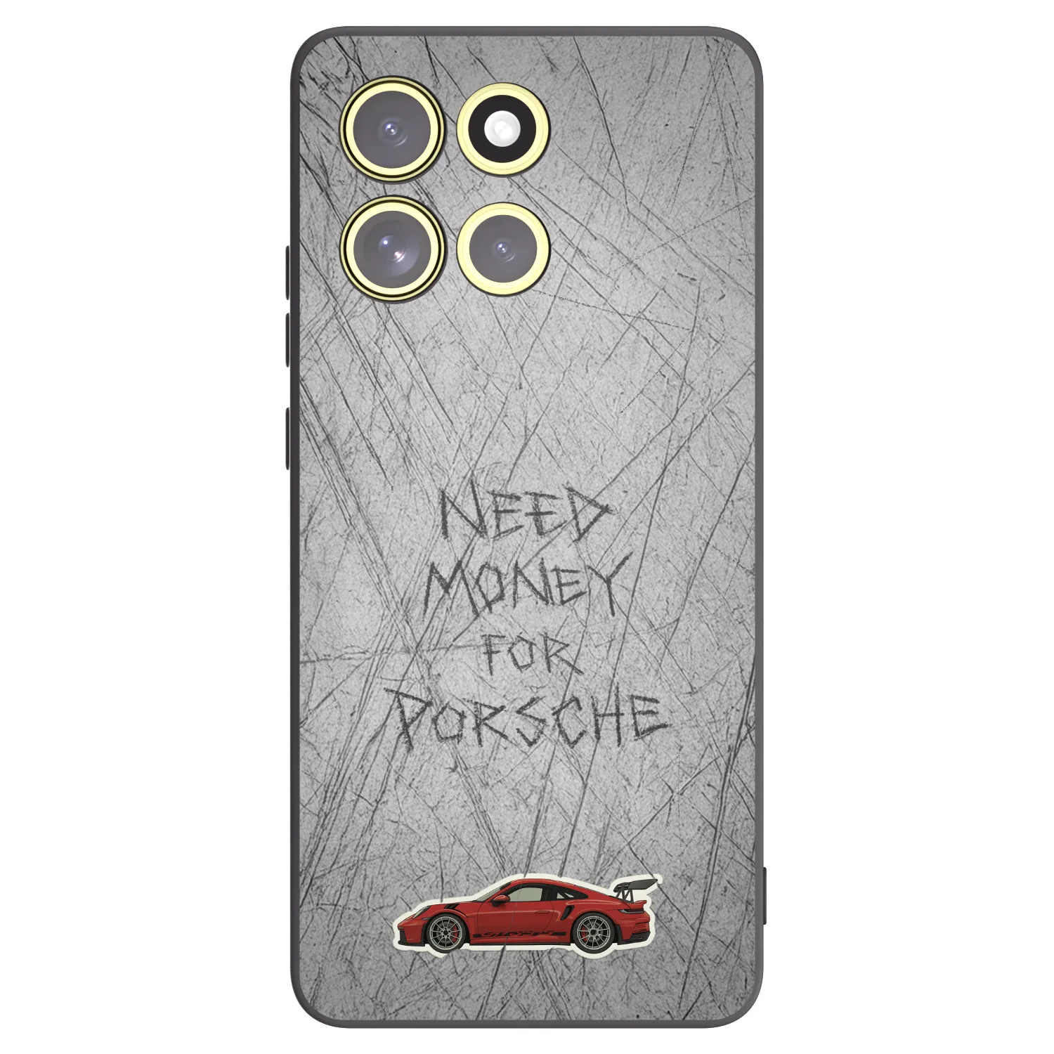 Picasee silikónový čierny obal pre Motorola Moto G86 Power 5G - Garage Scratch