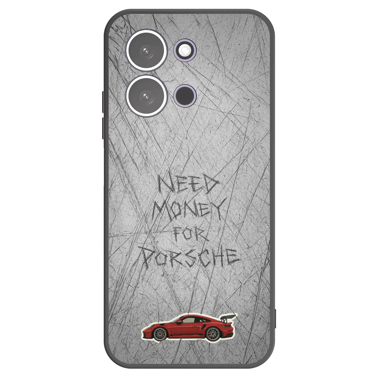 Picasee silikónový čierny obal pre Xiaomi Redmi 15C 5G - Garage Scratch