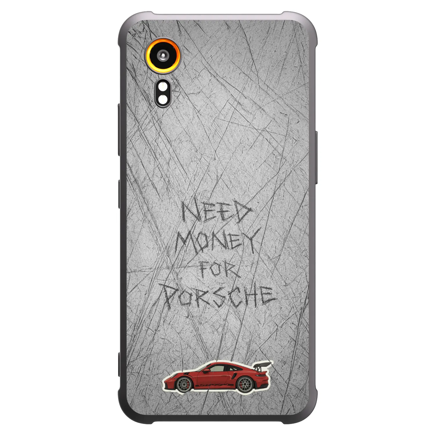 Picasee silikónový čierny obal pre Samsung Galaxy Xcover 7 - Garage Scratch