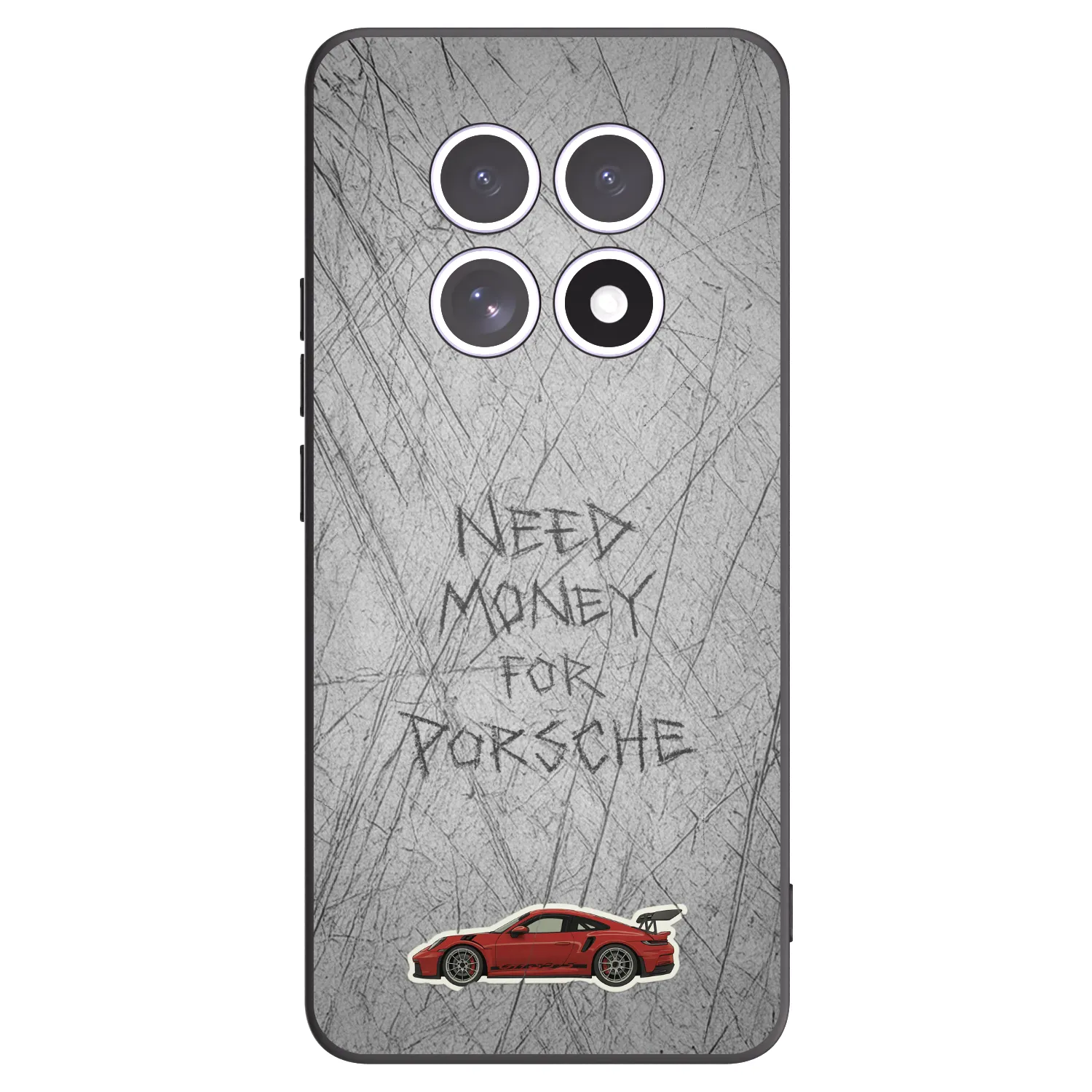 Picasee silikónový čierny obal pre Xiaomi Redmi Note 15 5G - Garage Scratch