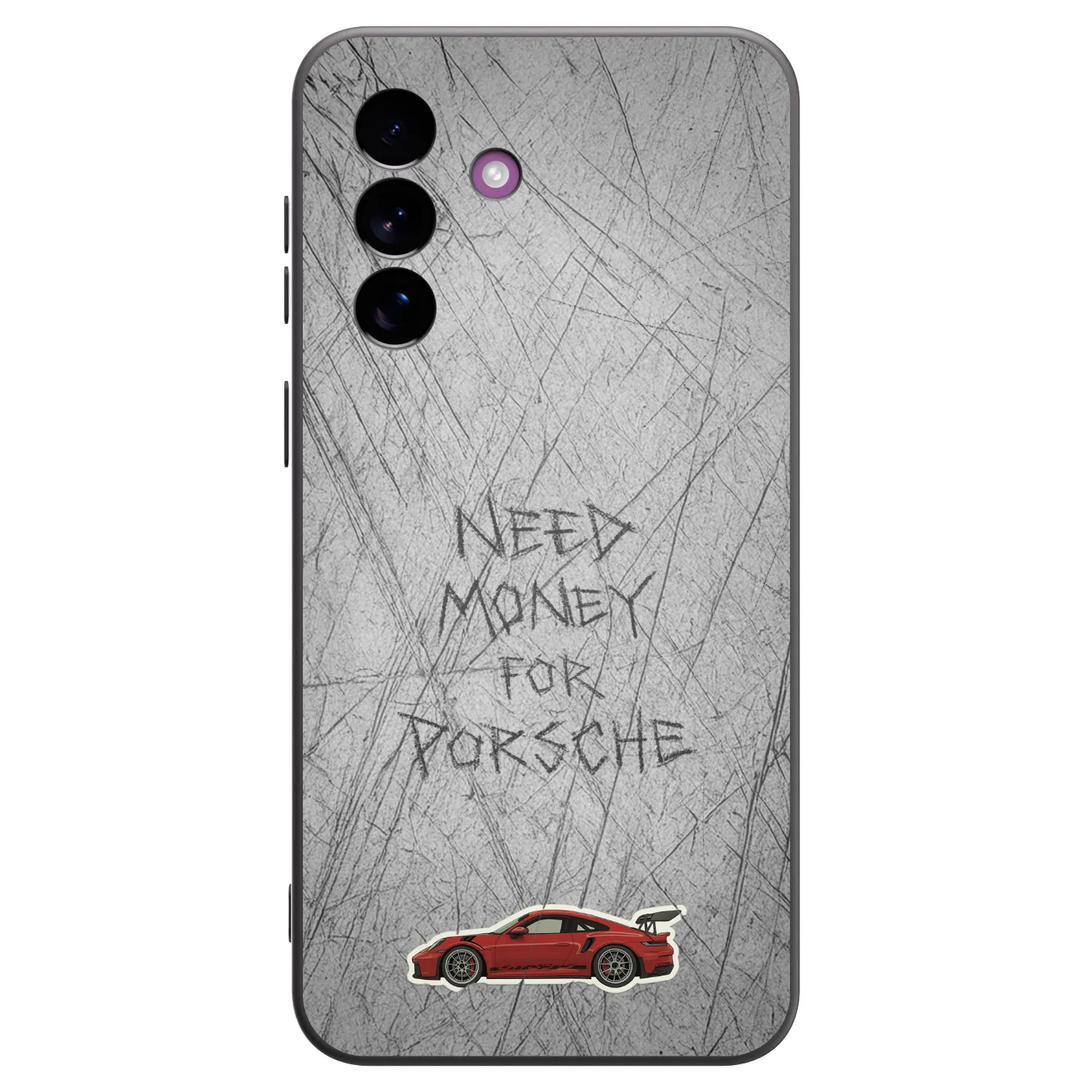 Picasee silikónový čierny obal pre Samsung Galaxy A37 - Garage Scratch