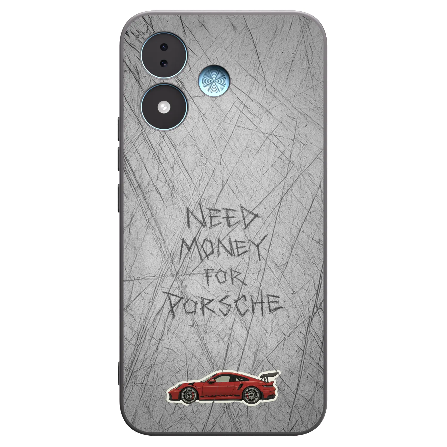 Picasee silikónový čierny obal pre Xiaomi Redmi Note 17 5G - Garage Scratch
