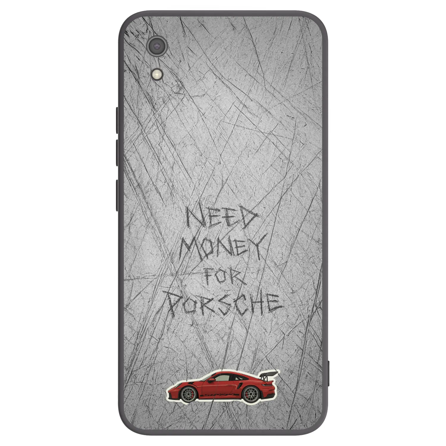 Picasee silikónový čierny obal pre Xiaomi Redmi 7A - Garage Scratch