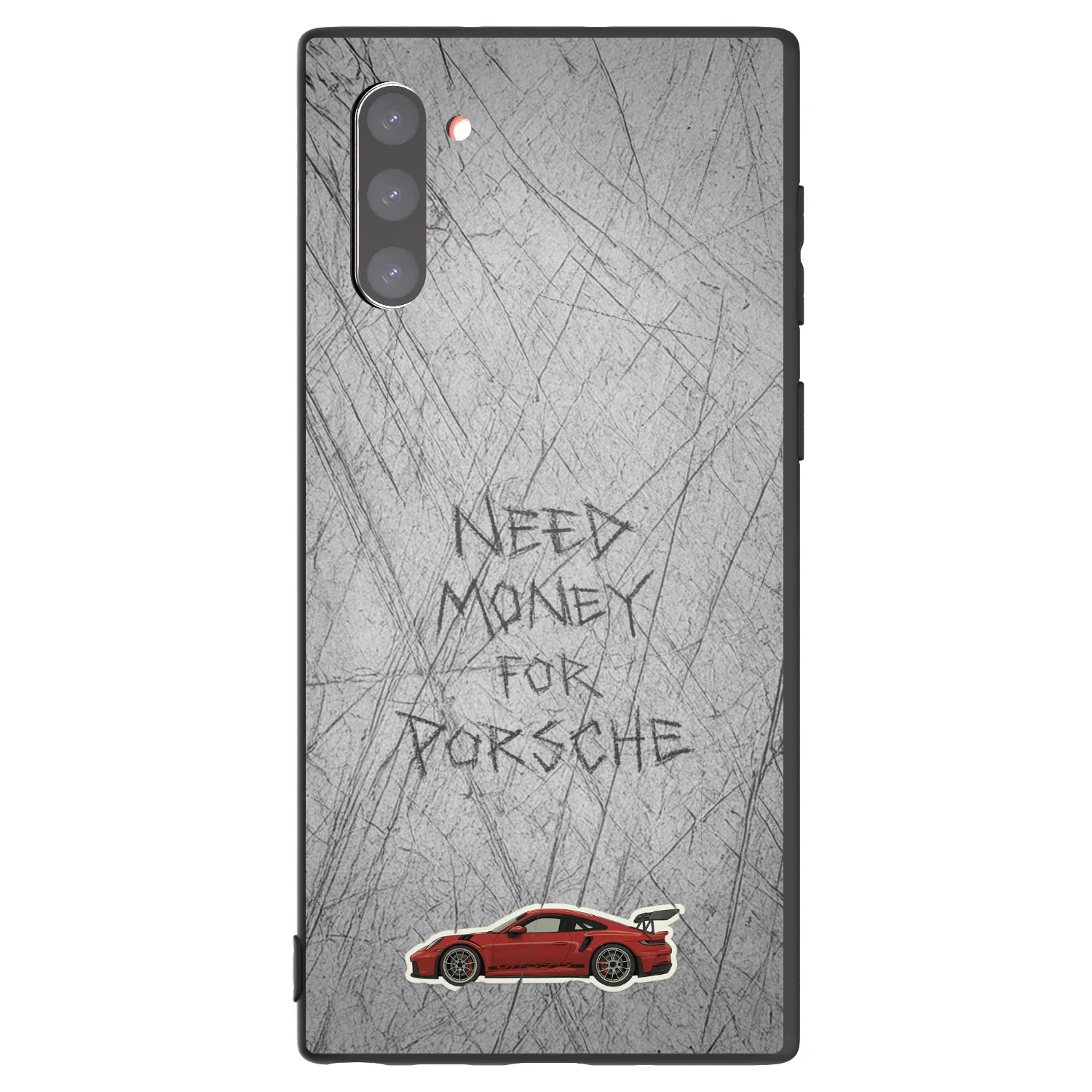 Picasee silikónový čierny obal pre Samsung Galaxy Note 10 N970F - Garage Scratch