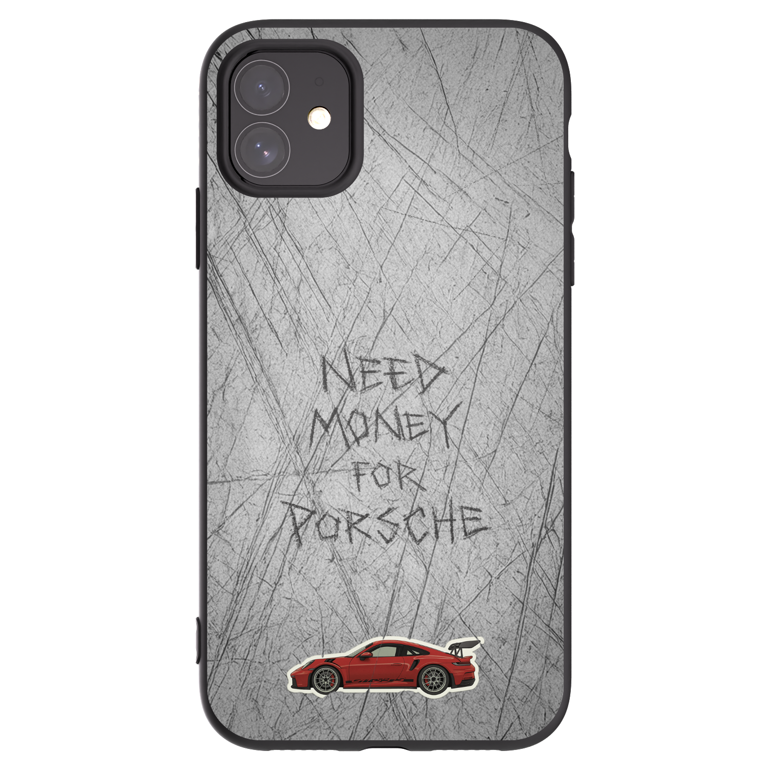 Picasee silikónový čierny obal pre Apple iPhone 11 - Garage Scratch