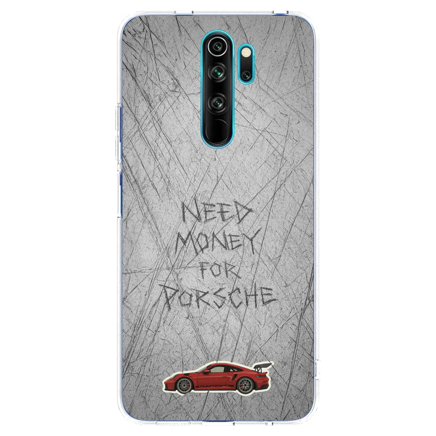Picasee silikónový prehľadný obal pre Xiaomi Redmi Note 8 Pro - Garage Scratch