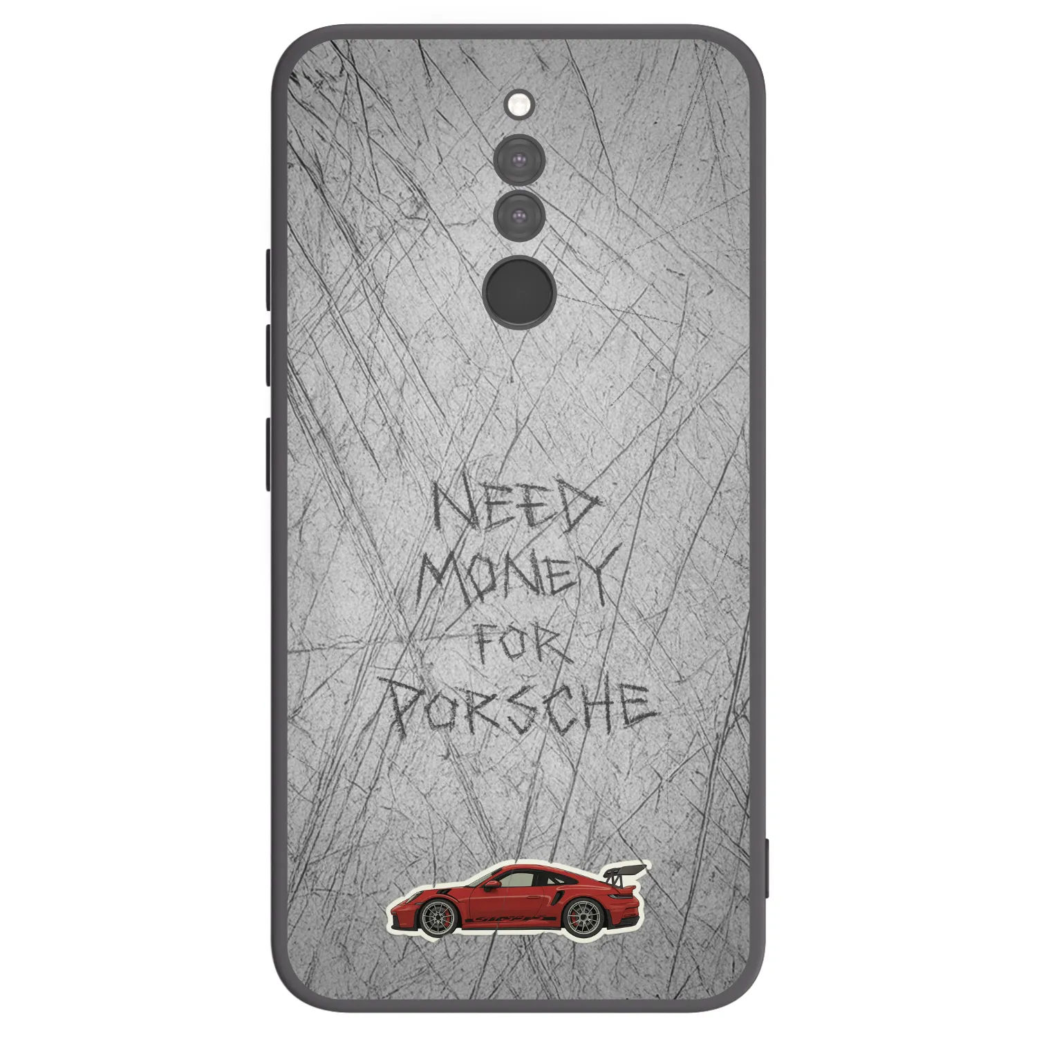 Picasee silikónový čierny obal pre Xiaomi Redmi 8 - Garage Scratch