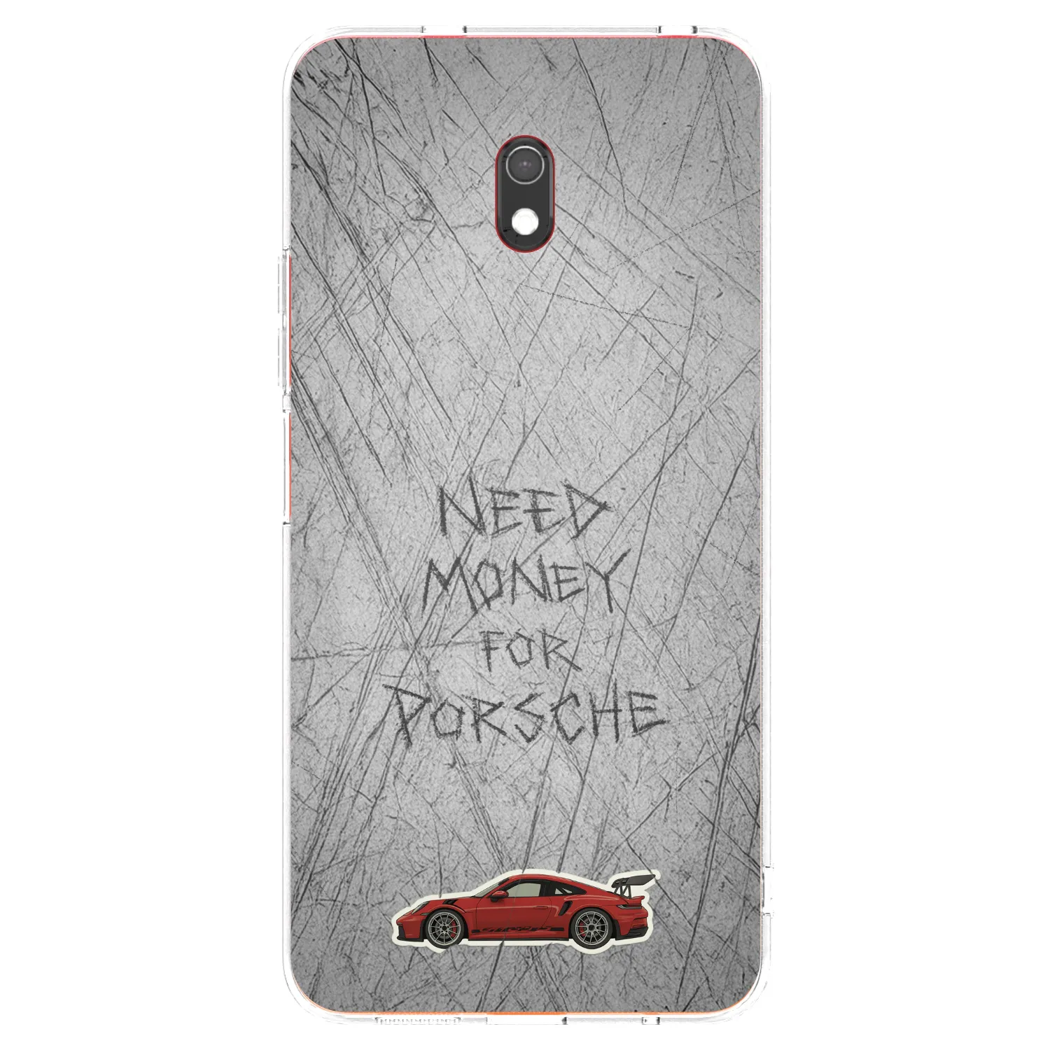 Picasee silikónový prehľadný obal pre Xiaomi Redmi 8A - Garage Scratch