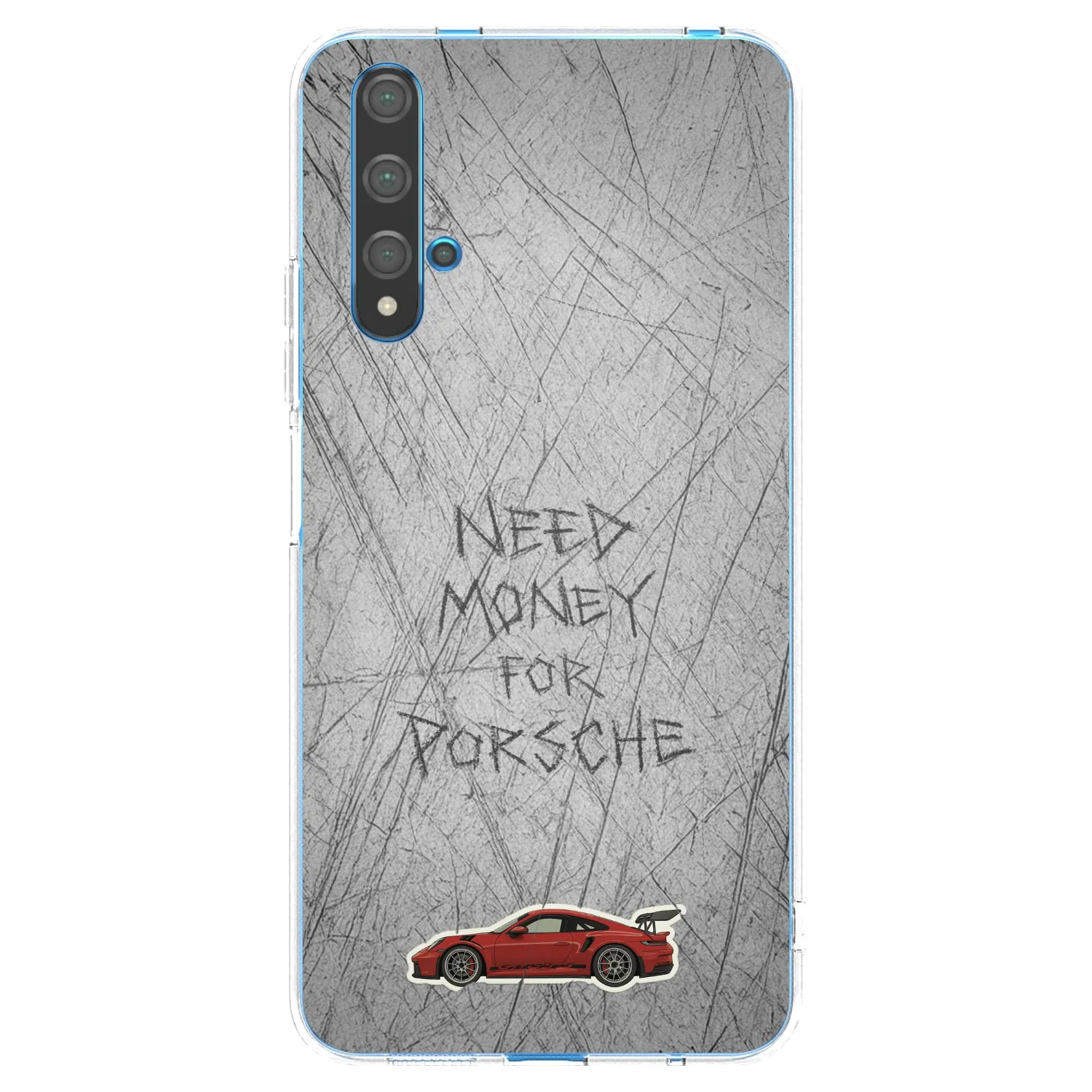 Picasee silikónový prehľadný obal pre Huawei Nova 5T - Garage Scratch
