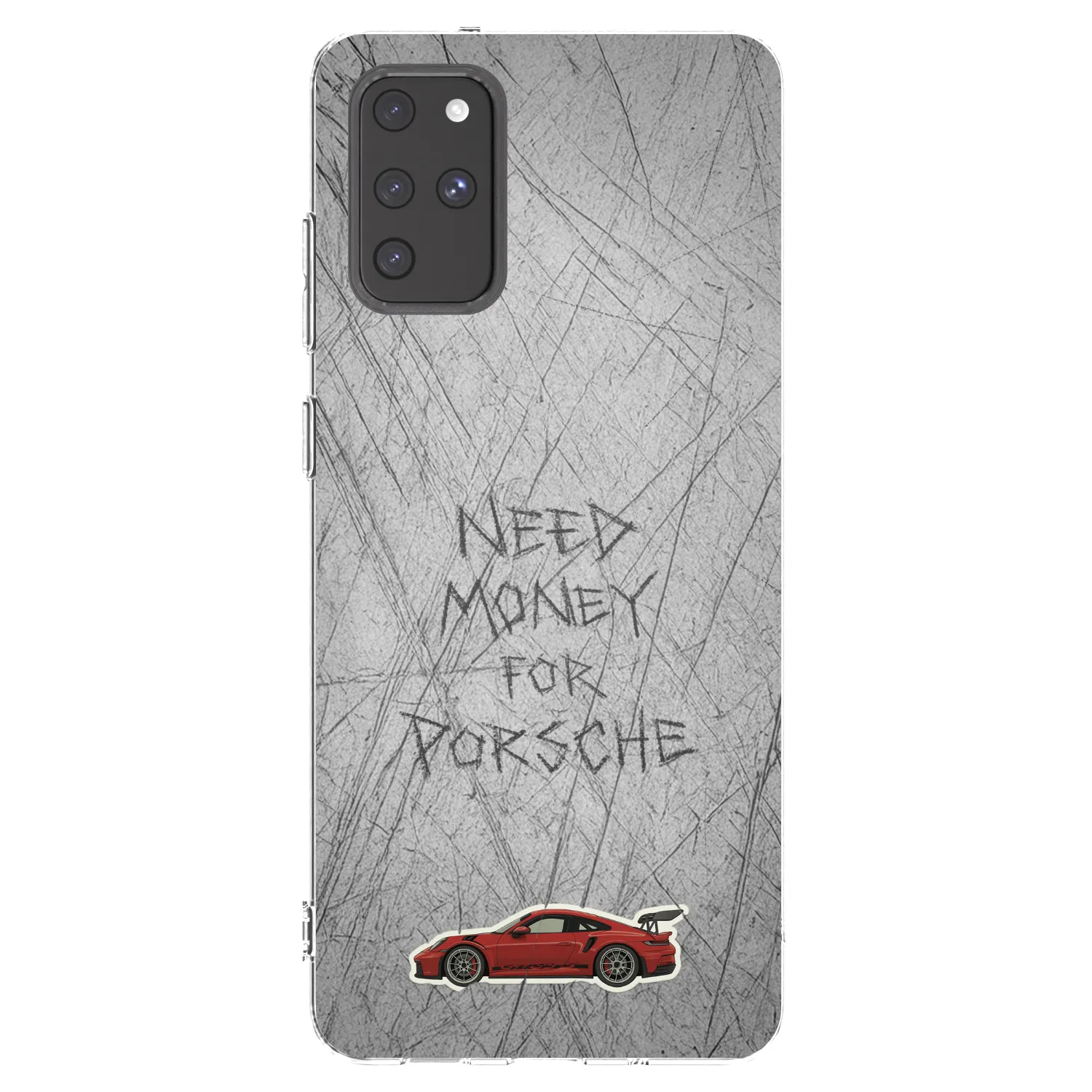 Picasee silikónový prehľadný obal pre Samsung Galaxy S20+ G985F - Garage Scratch