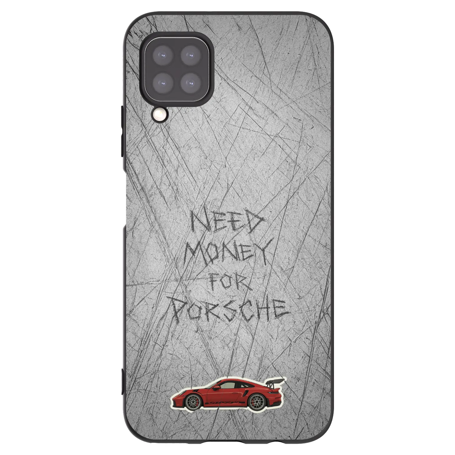 Picasee silikónový čierny obal pre Huawei P40 Lite - Garage Scratch