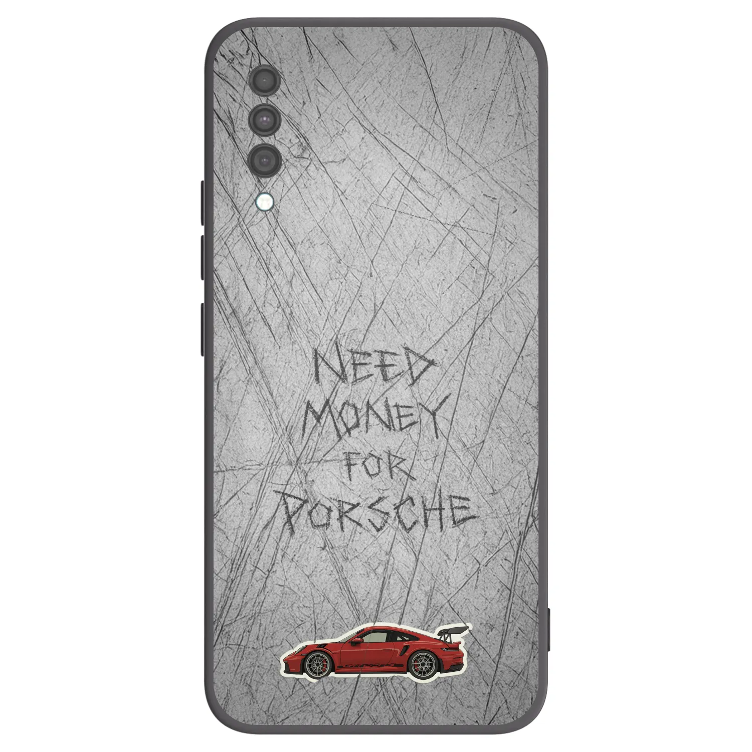 Picasee silikónový čierny obal pre Samsung Galaxy A30s A307F - Garage Scratch