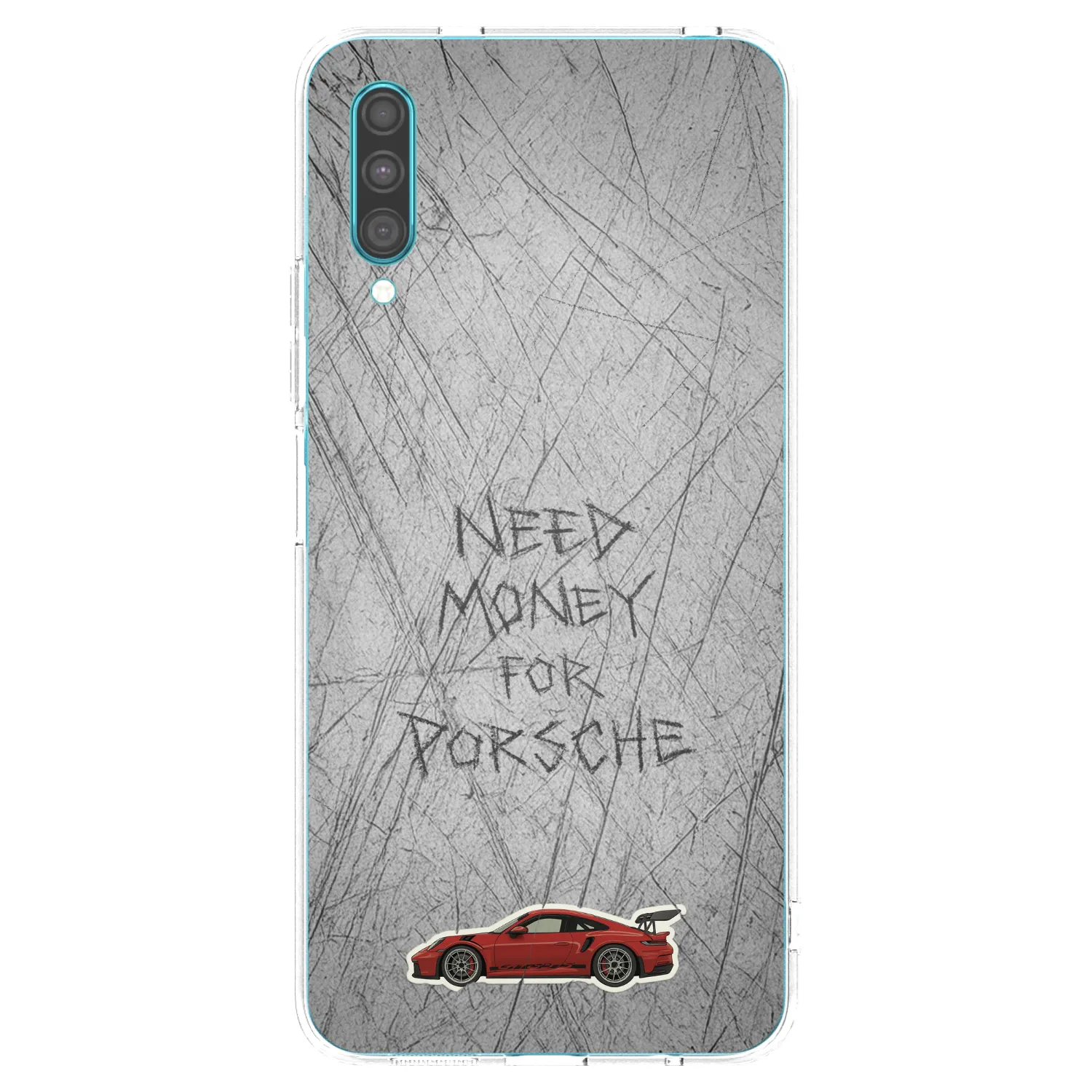 Picasee silikónový prehľadný obal pre Samsung Galaxy A30s A307F - Garage Scratch