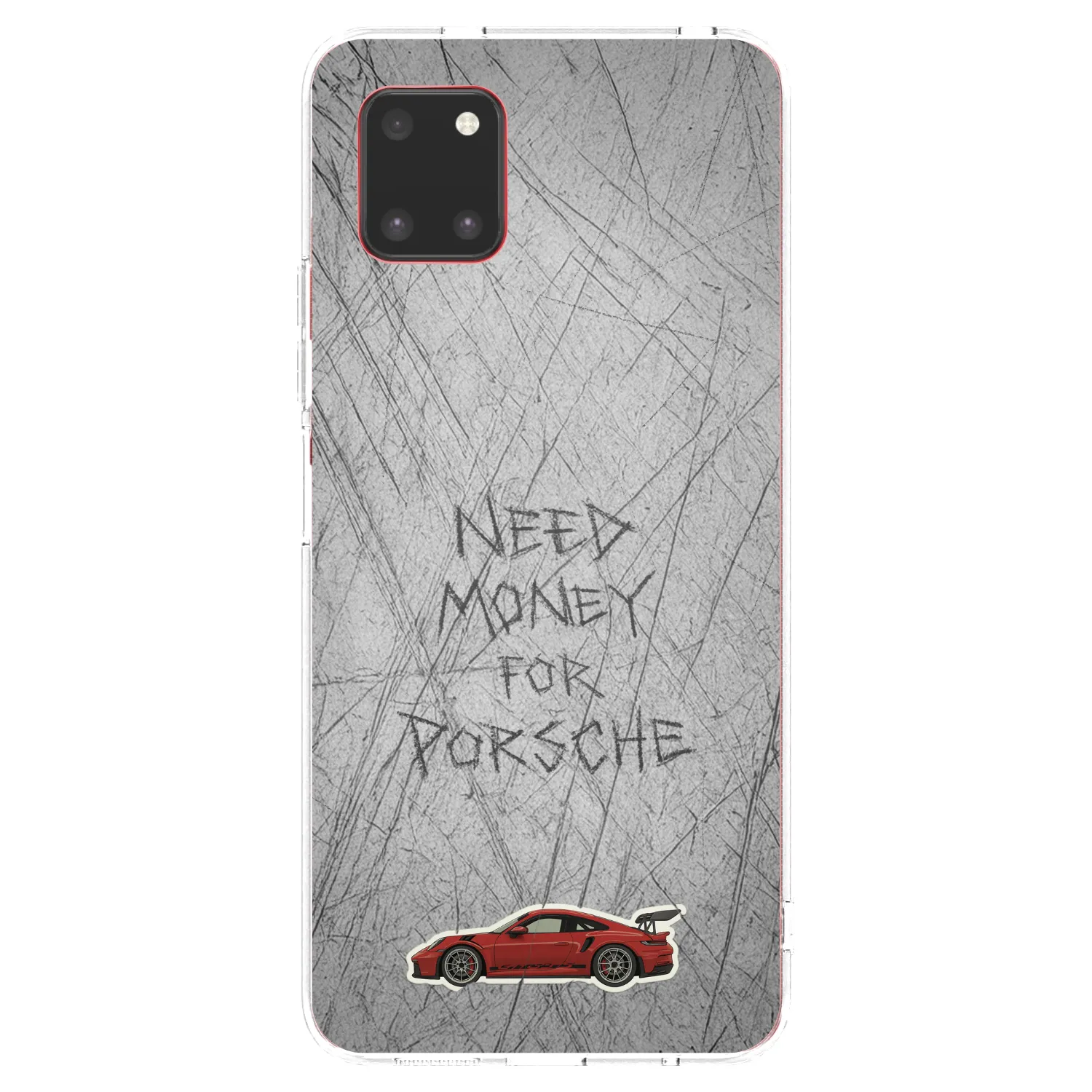 Picasee silikónový prehľadný obal pre Samsung Galaxy Note 10 Lite N770F - Garage Scratch