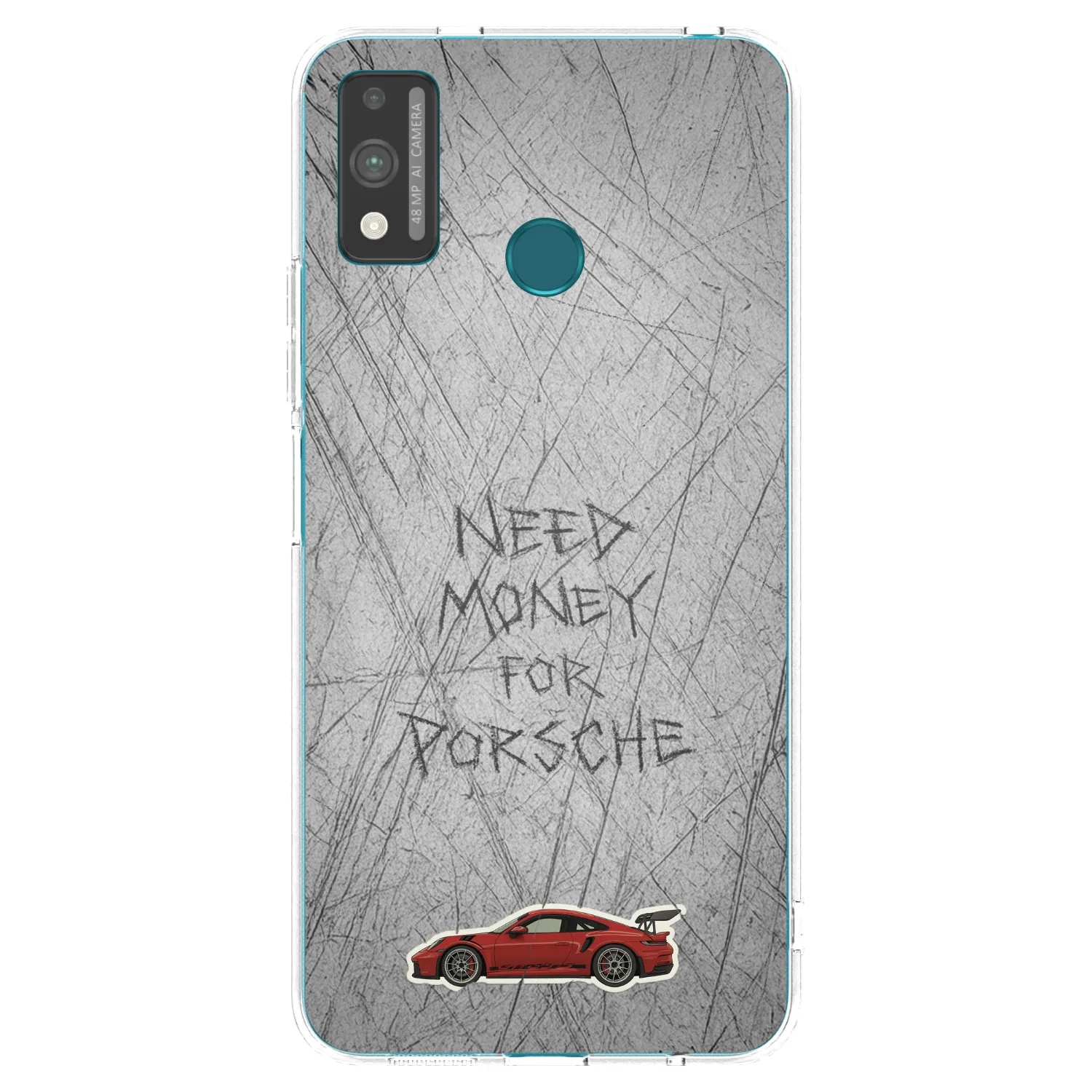 Picasee silikónový prehľadný obal pre Honor 9X Lite - Garage Scratch