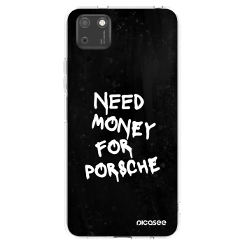 Picasee silikónový prehľadný obal pre Huawei Y5P - Black Dollar