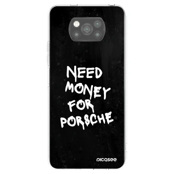 Picasee silikónový čierny obal pre Xiaomi Poco X3 - Black Dollar
