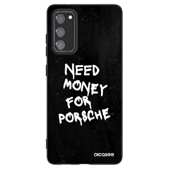 Picasee silikónový čierny obal pre Samsung Galaxy S20 FE - Black Dollar