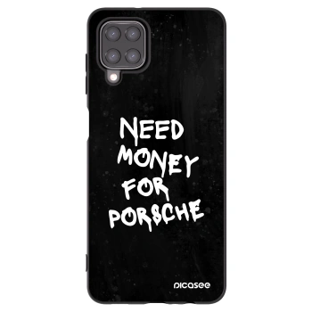 Picasee silikónový čierny obal pre Samsung Galaxy A12 A125F - Black Dollar