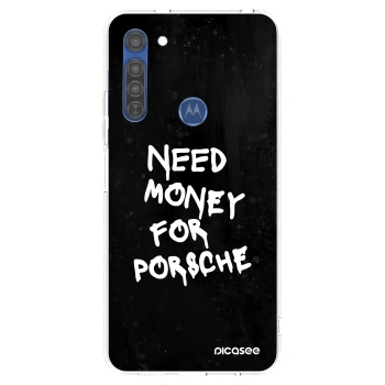 Obal pre Motorola Moto G8 - Black Dollar