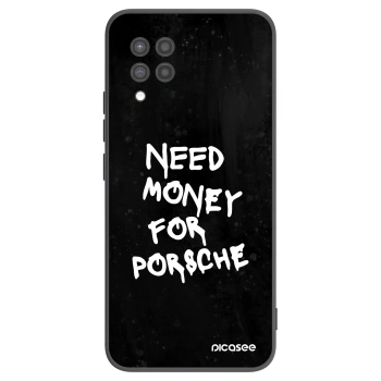Picasee silikónový čierny obal pre Samsung Galaxy A42 A426B - Black Dollar