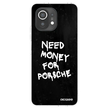 Picasee silikónový prehľadný obal pre Xiaomi Mi 11 - Black Dollar