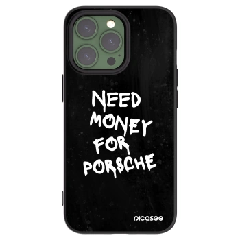 Picasee silikónový čierny obal pre Apple iPhone 13 Pro - Black Dollar