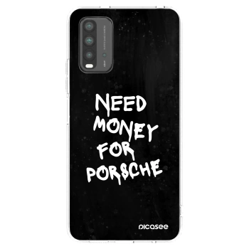 Picasee silikónový čierny obal pre Xiaomi Redmi 9T - Black Dollar